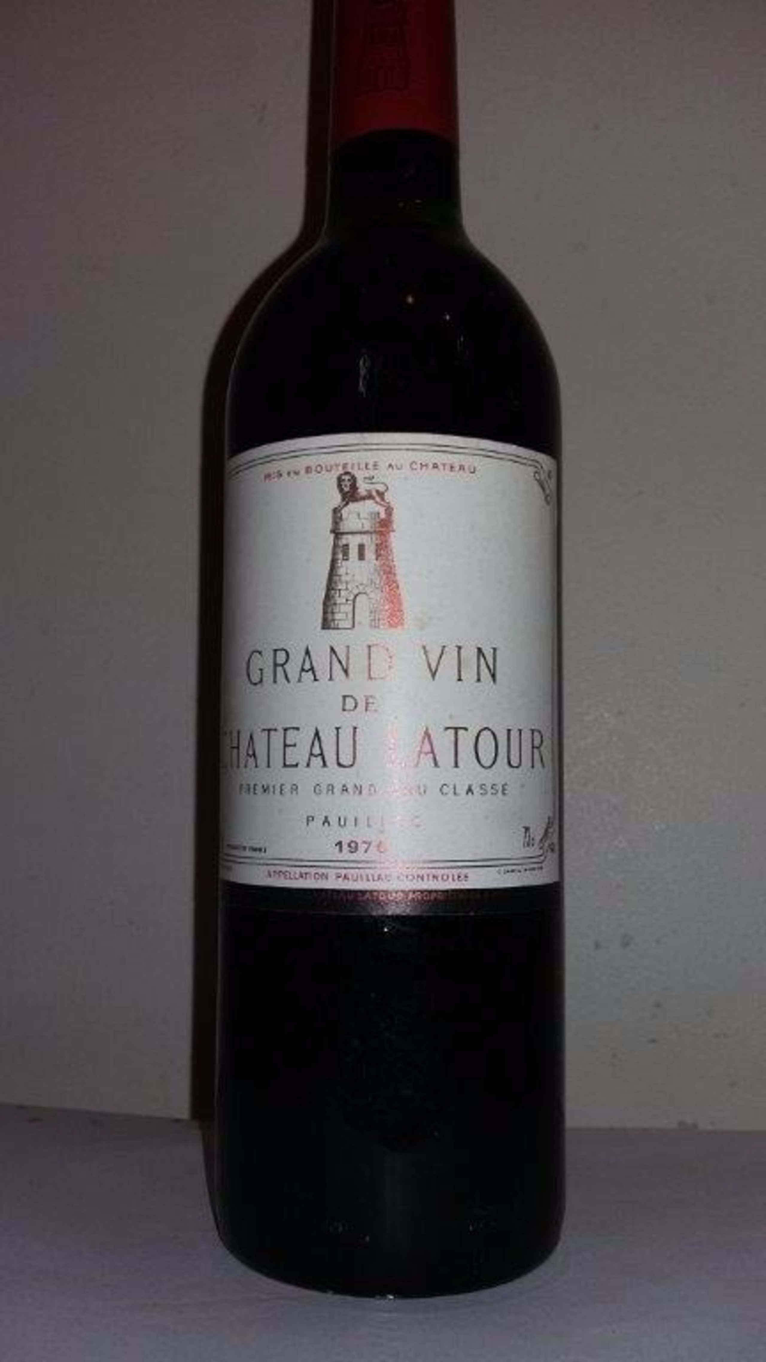 Grand Vin de Château Latour, Pauillac, 1976
