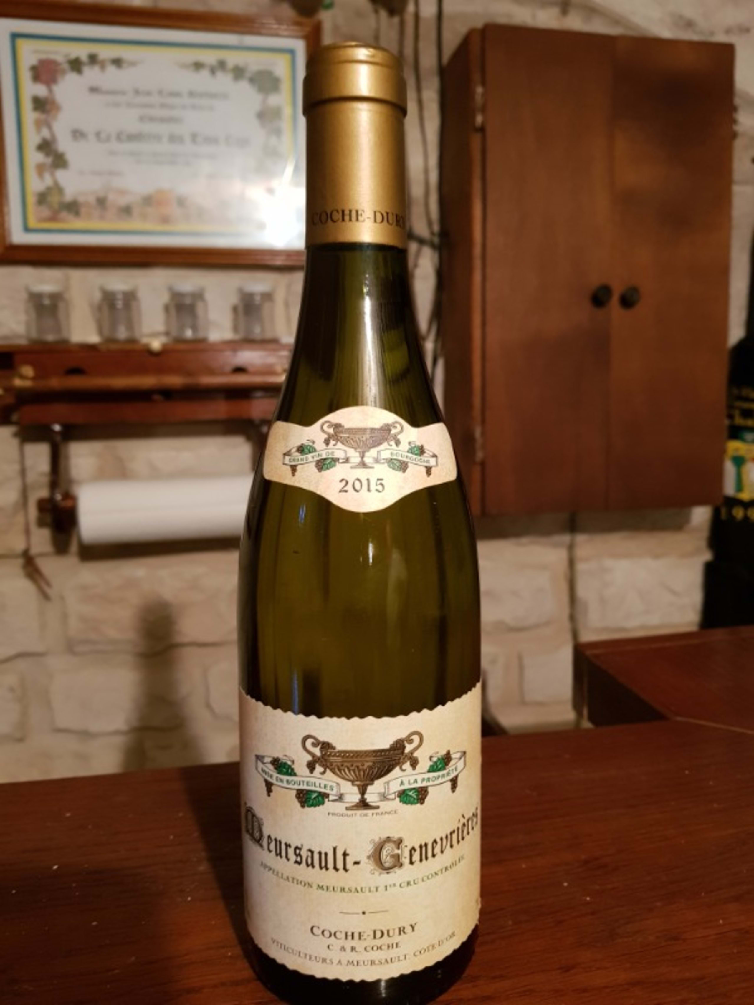 Meursault, Genevrières, J.F. Coche-Dury, 2015