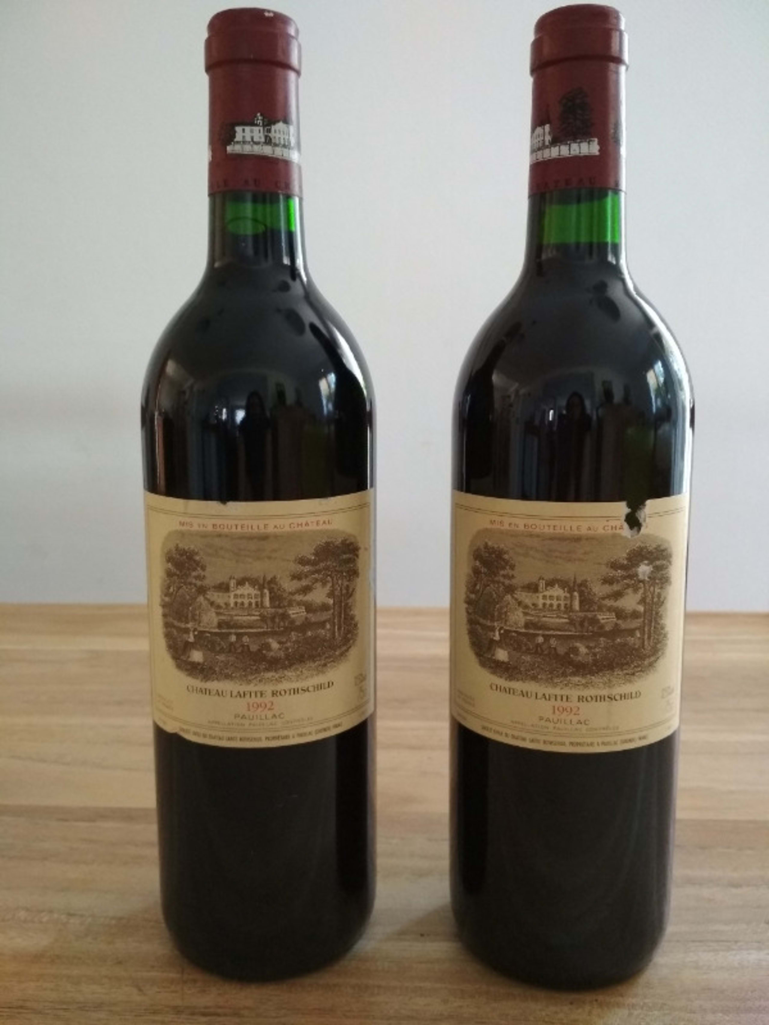 2 x Château Lafite Rothschild, Pauillac, 1992