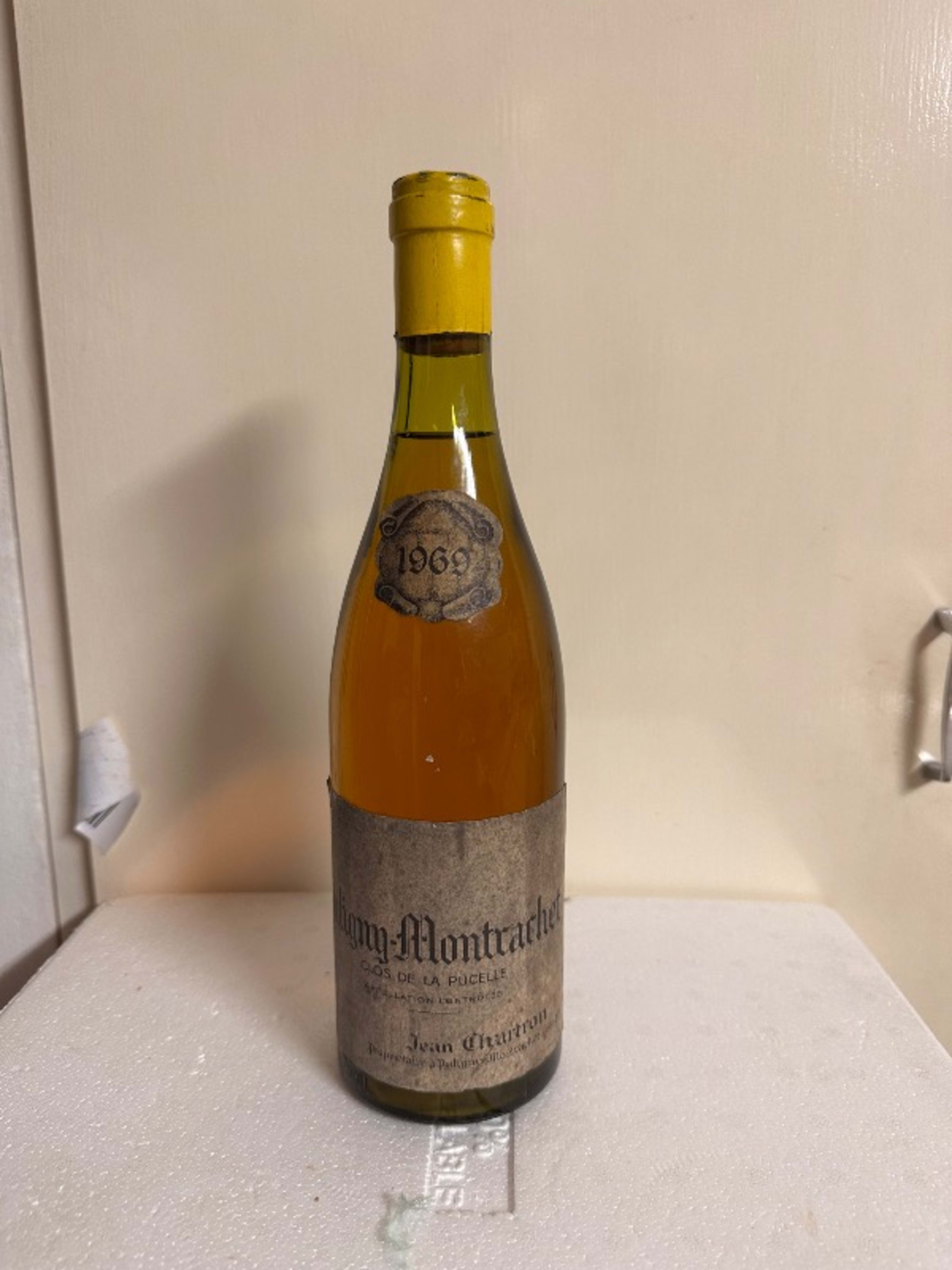 Puligny-Montrachet, Clos de la Pucelle, domaine Jean Chartron, 1969
