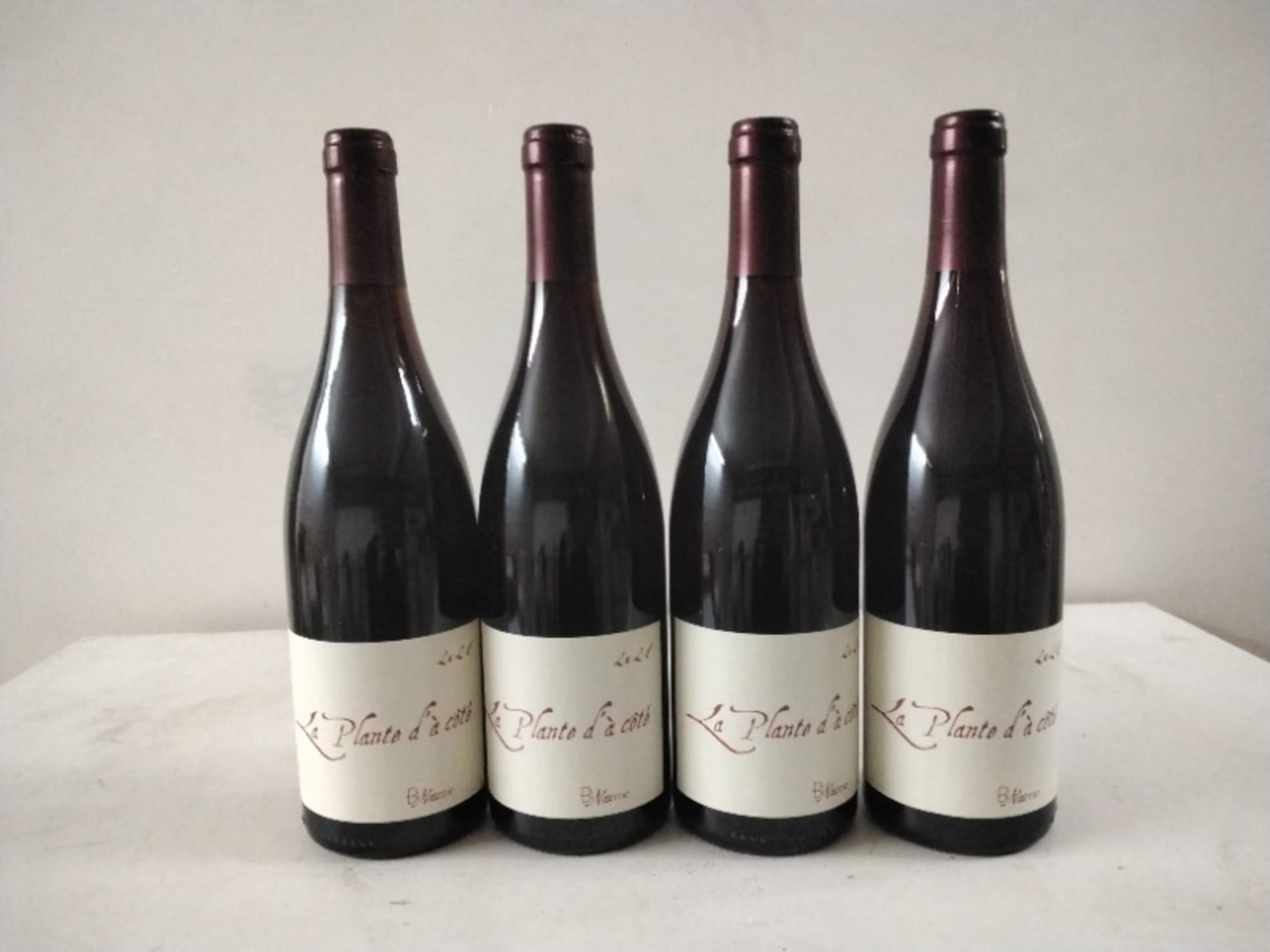 4 x La plante d’à côté, Vin de France, Binaume Naudin-Bizot, 2021