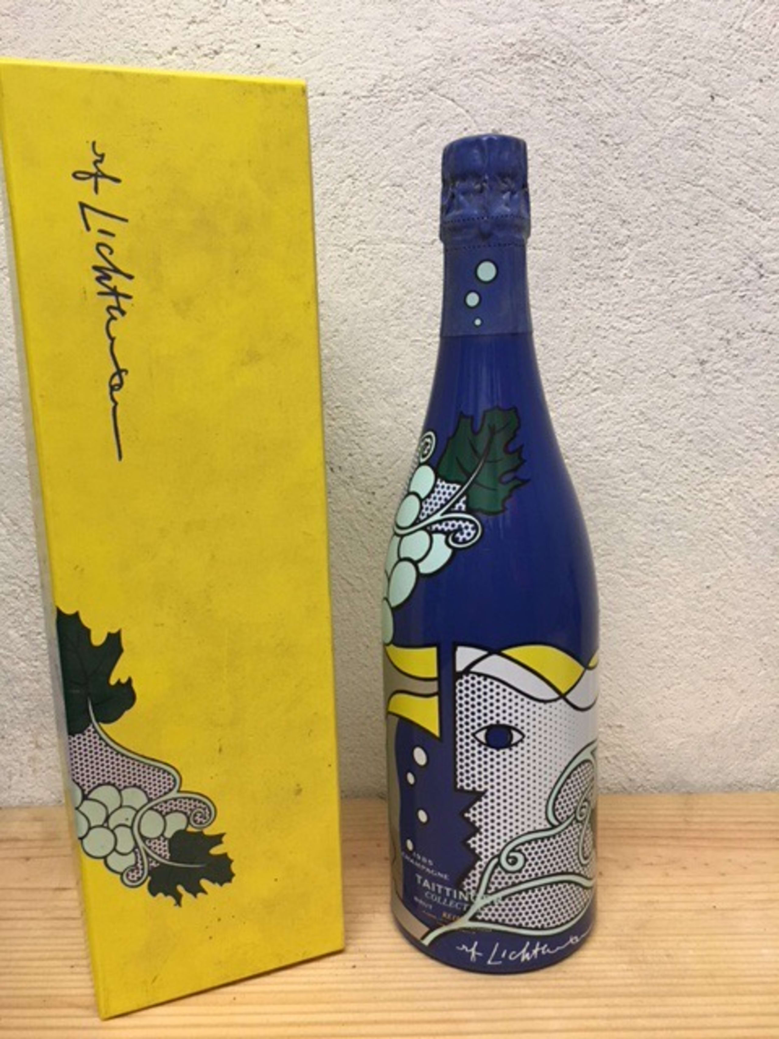 Collection Roy Lichtenstein, Taittinger, Champagne, 1985