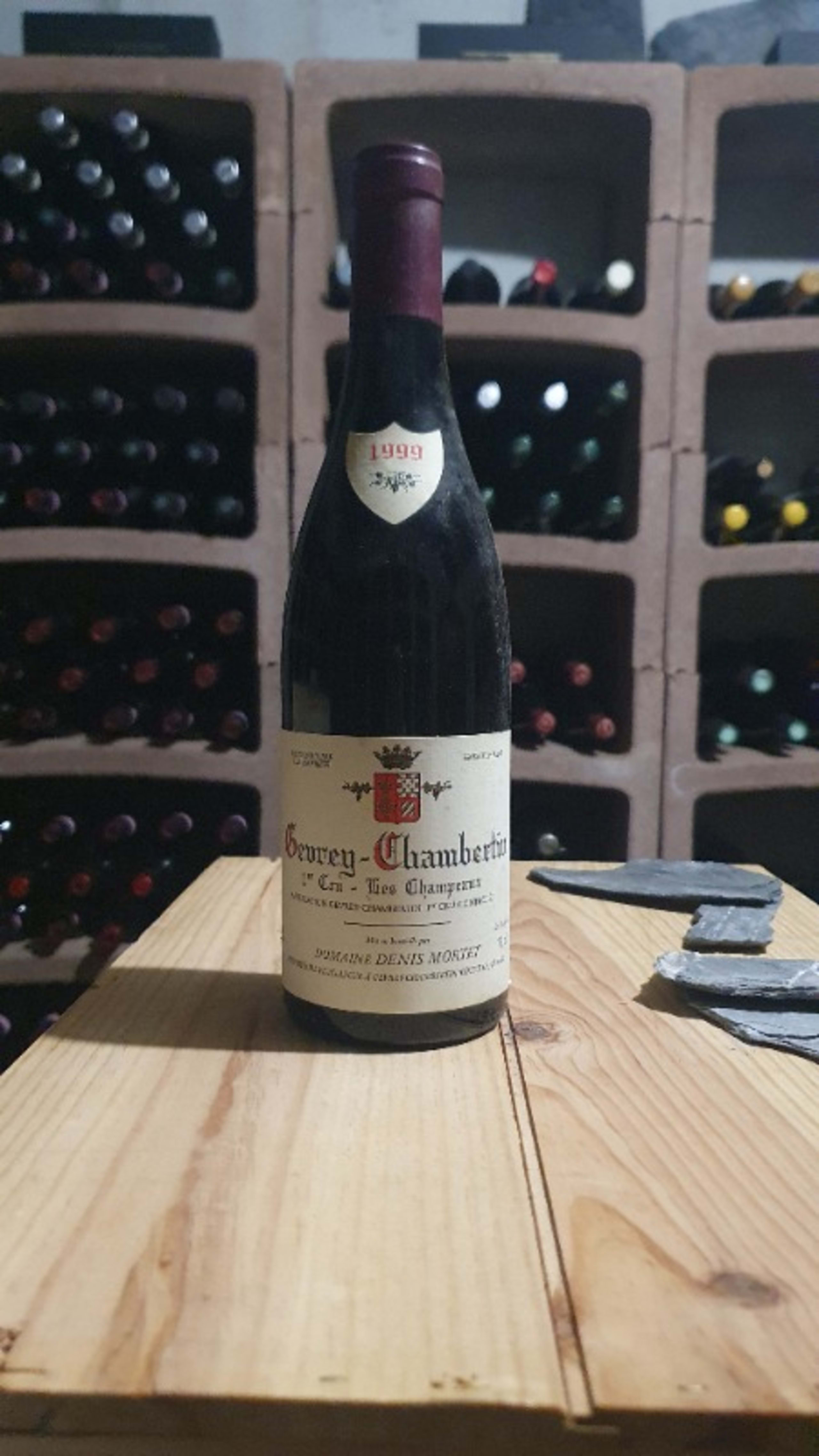 Gevrey-Chambertin, 1er cru Les Champeaux, Denis Mortet, 1999