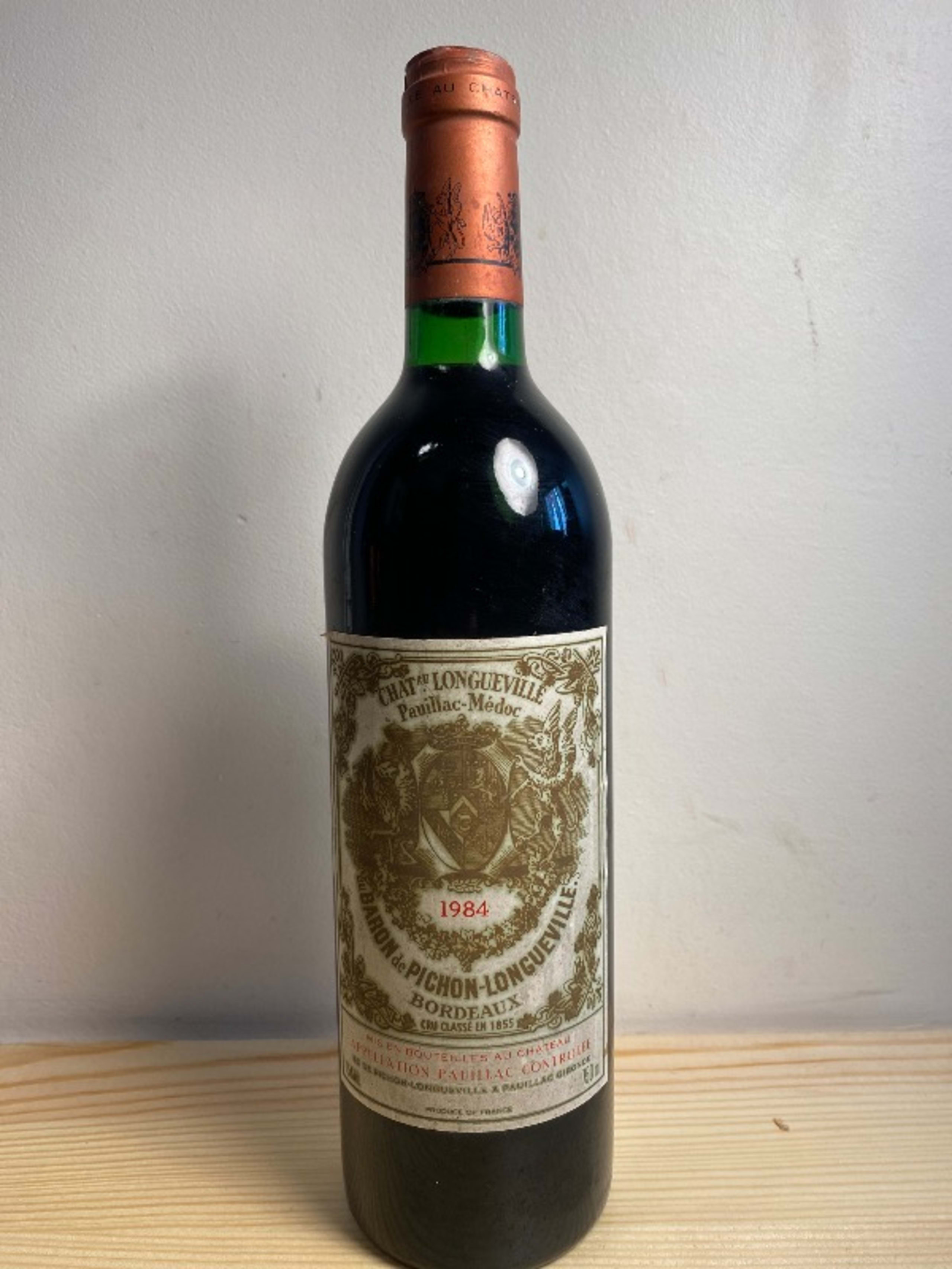 Au baron, Château Pichon Longueville, Pauillac, 1984