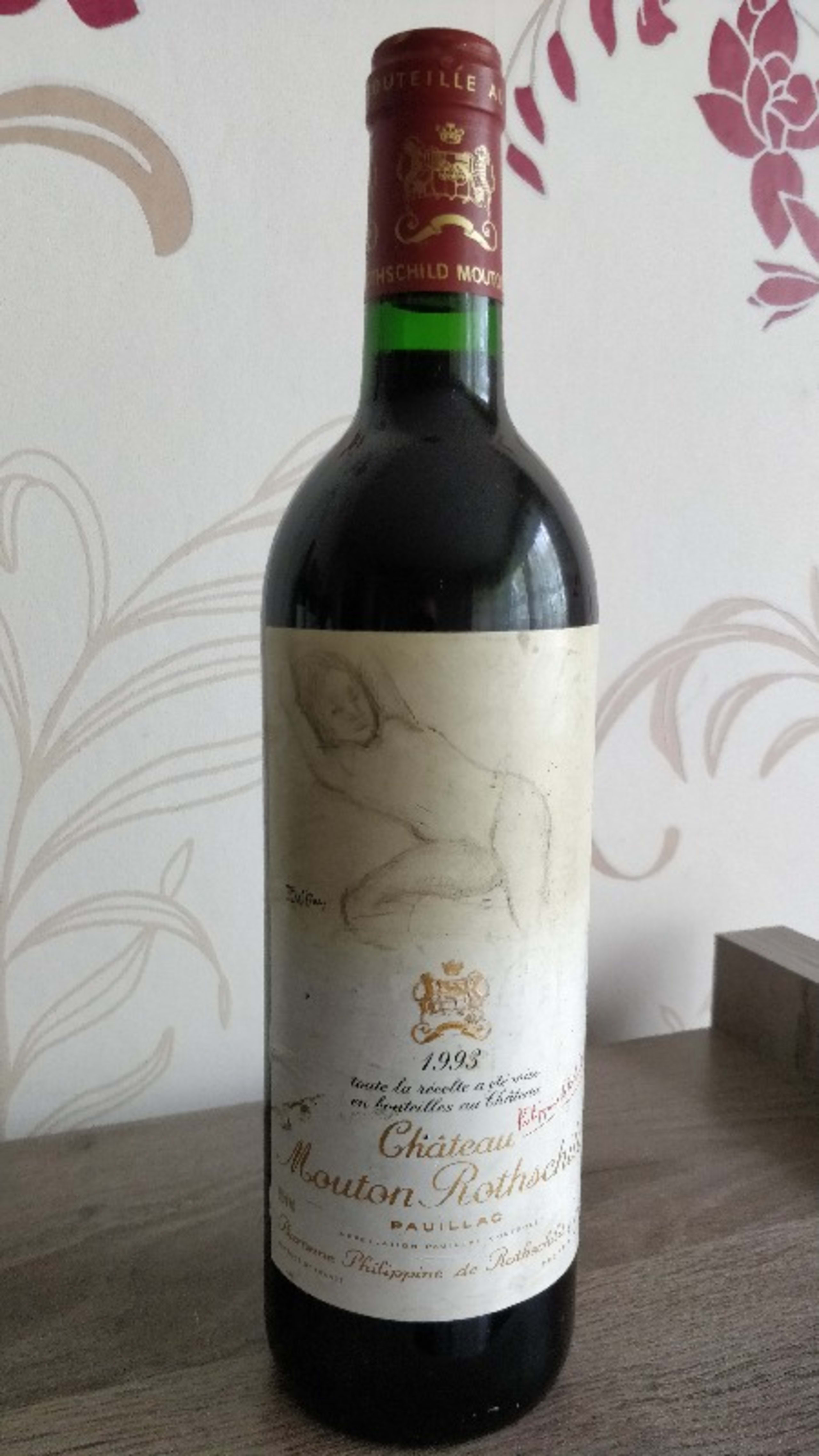 Château Mouton Rothschild, Pauillac, 1993