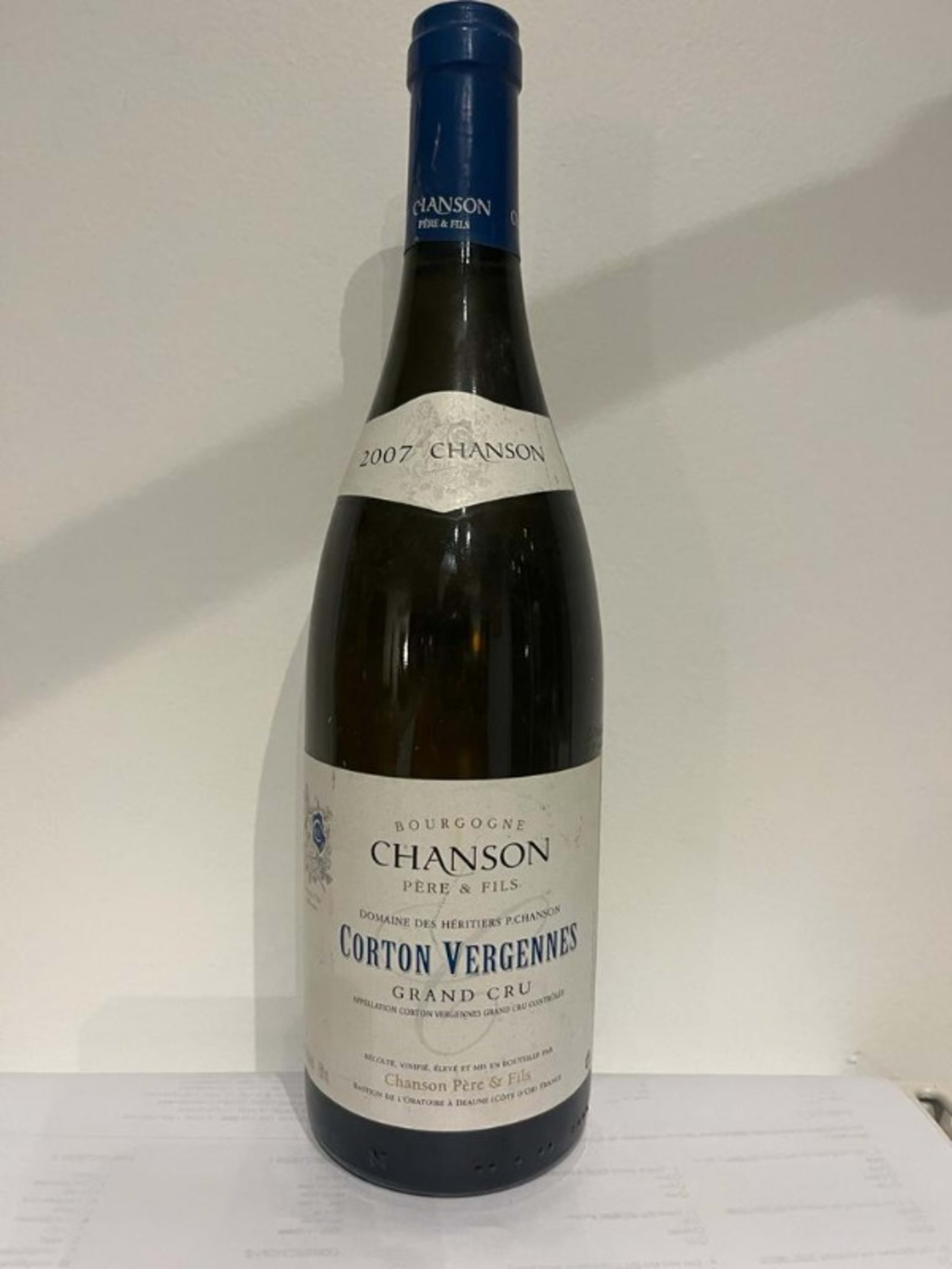 Corton, Vergennes Grand cru, Chanson, 2007