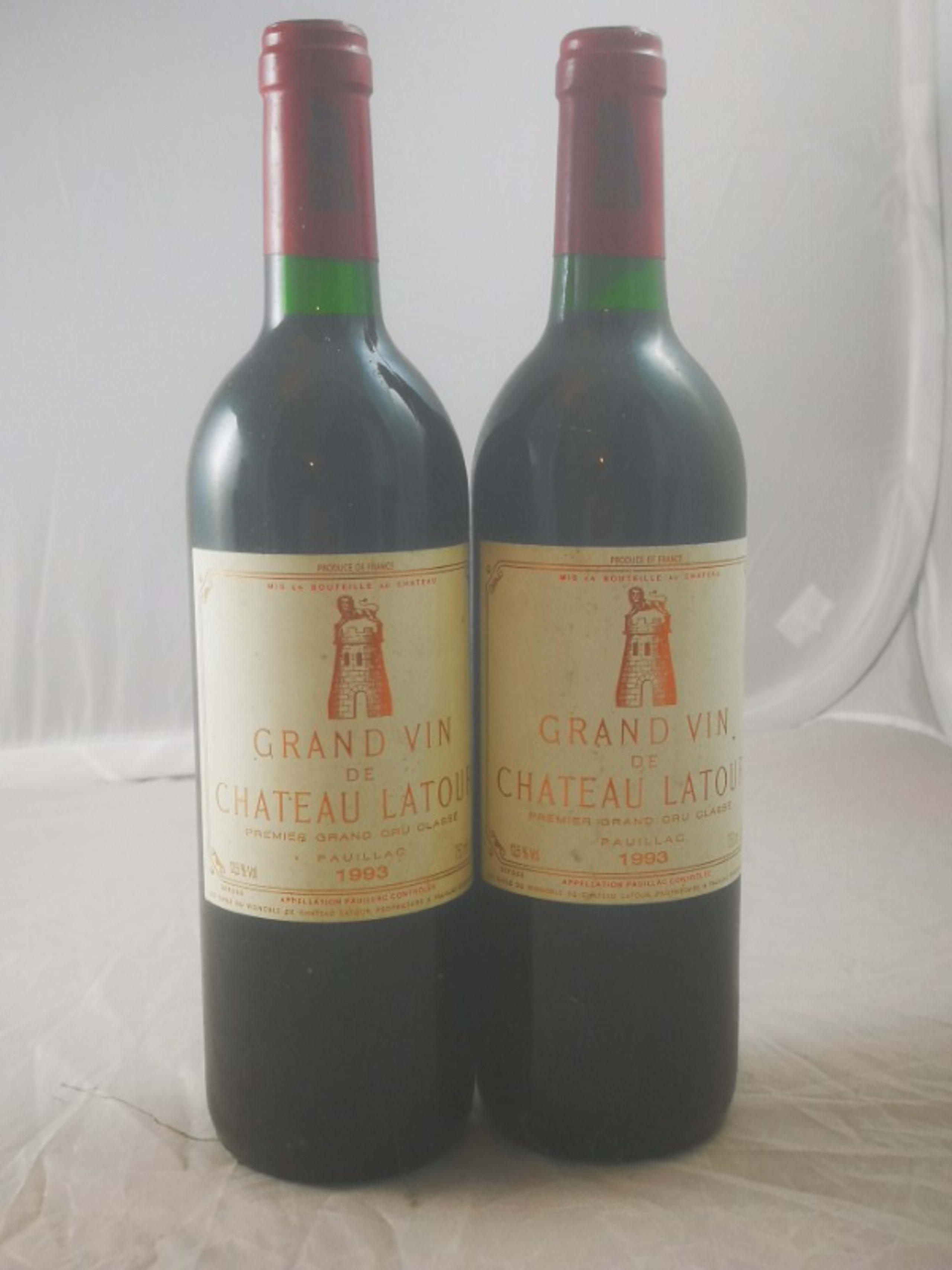 2 x Grand Vin de Château Latour, Pauillac, 1993