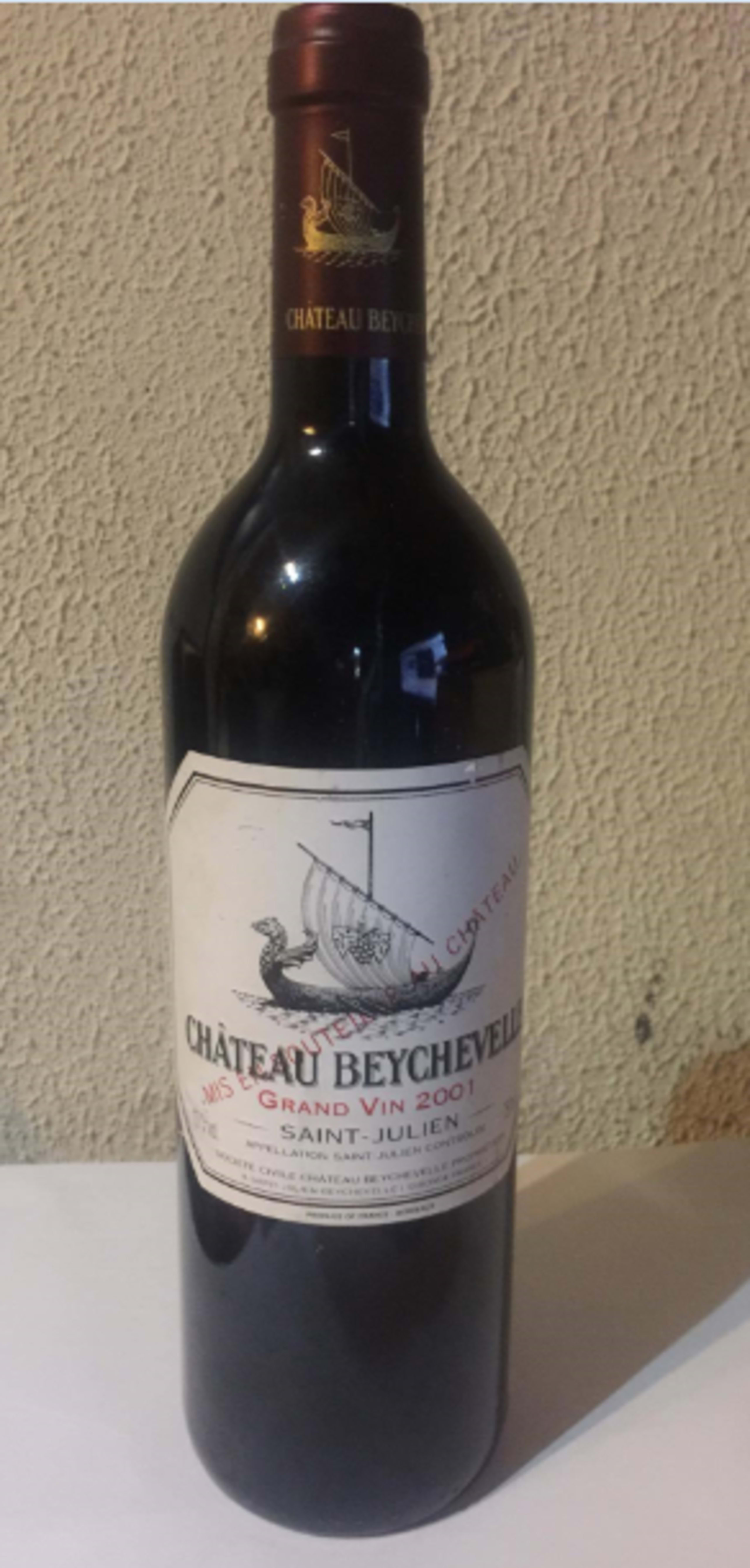 Château Beychevelle, Saint-Julien, 2001