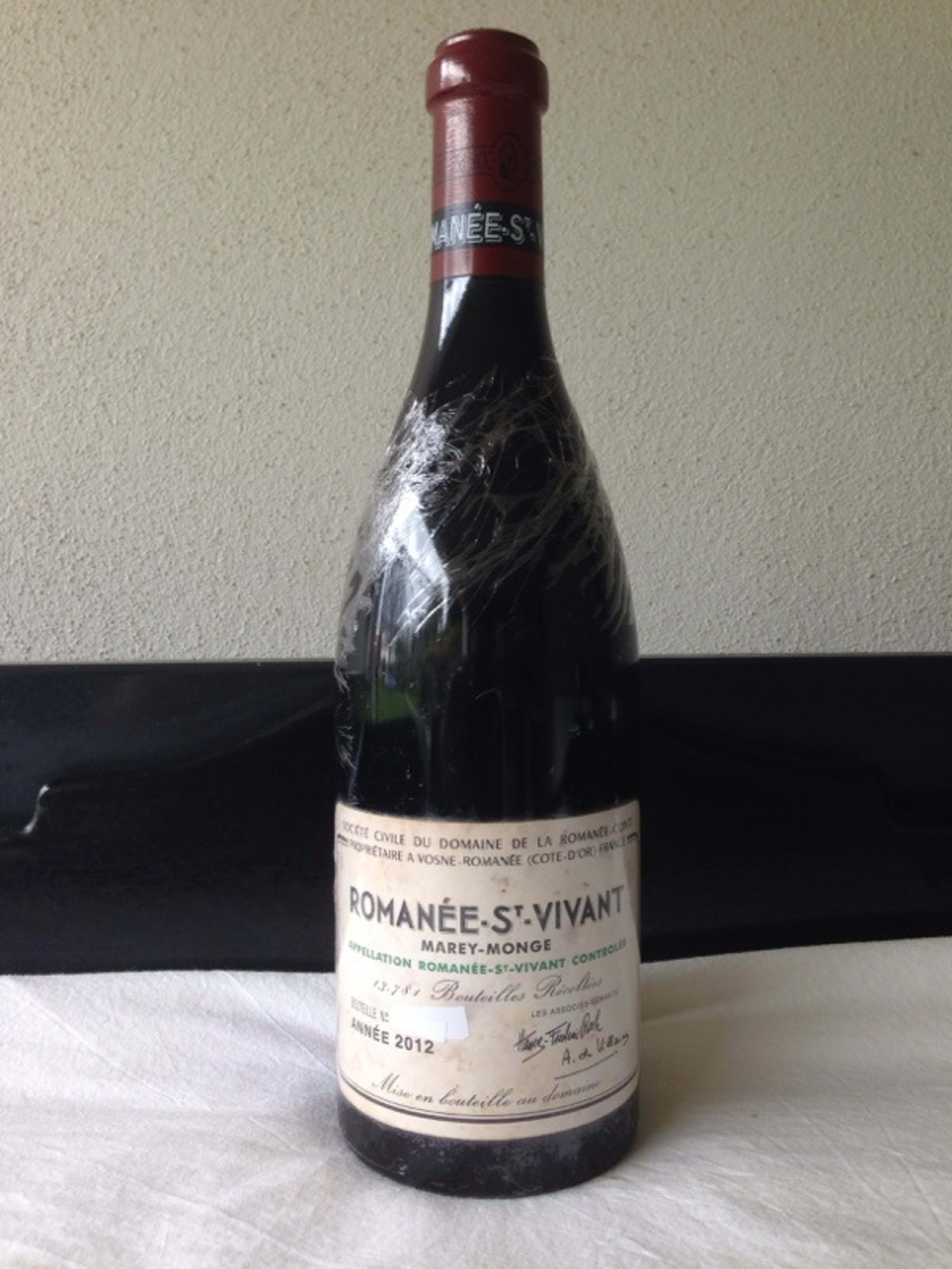 Romanée-Saint-Vivant, Domaine de la Romanée Conti, 2012