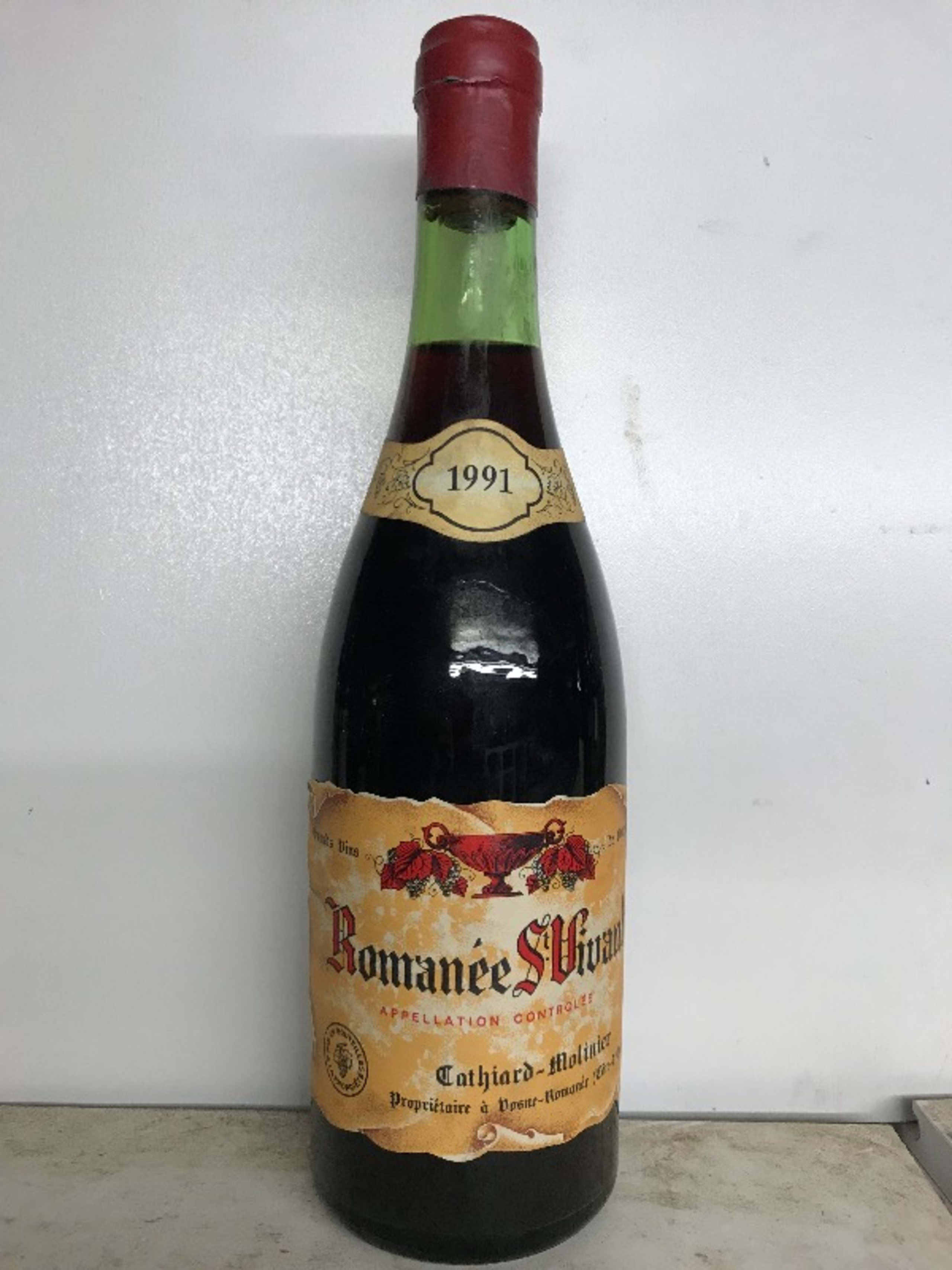 Romanée-Saint-Vivant, Domaine A. Cathiard, 1991