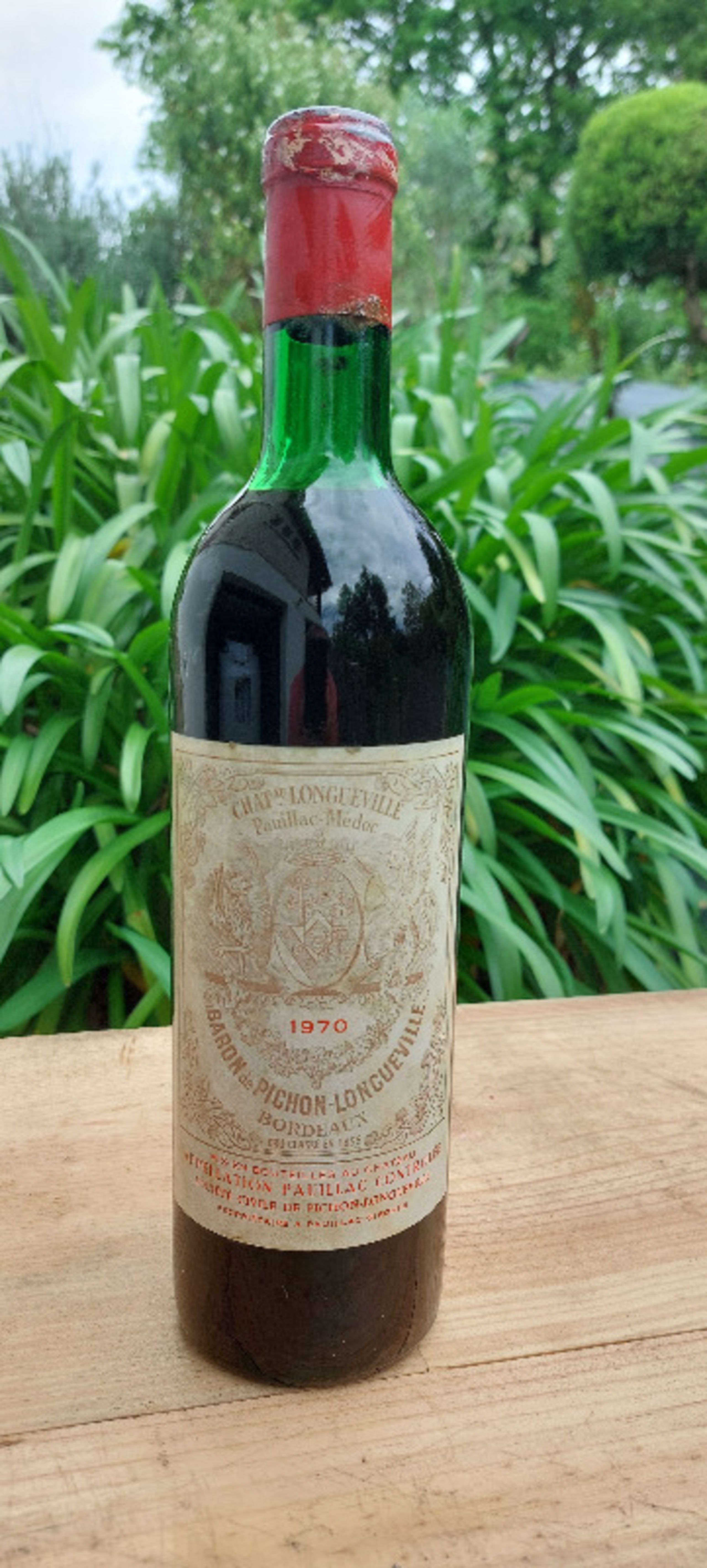 au Baron, château Pichon Longueville, Pauillac, 1970