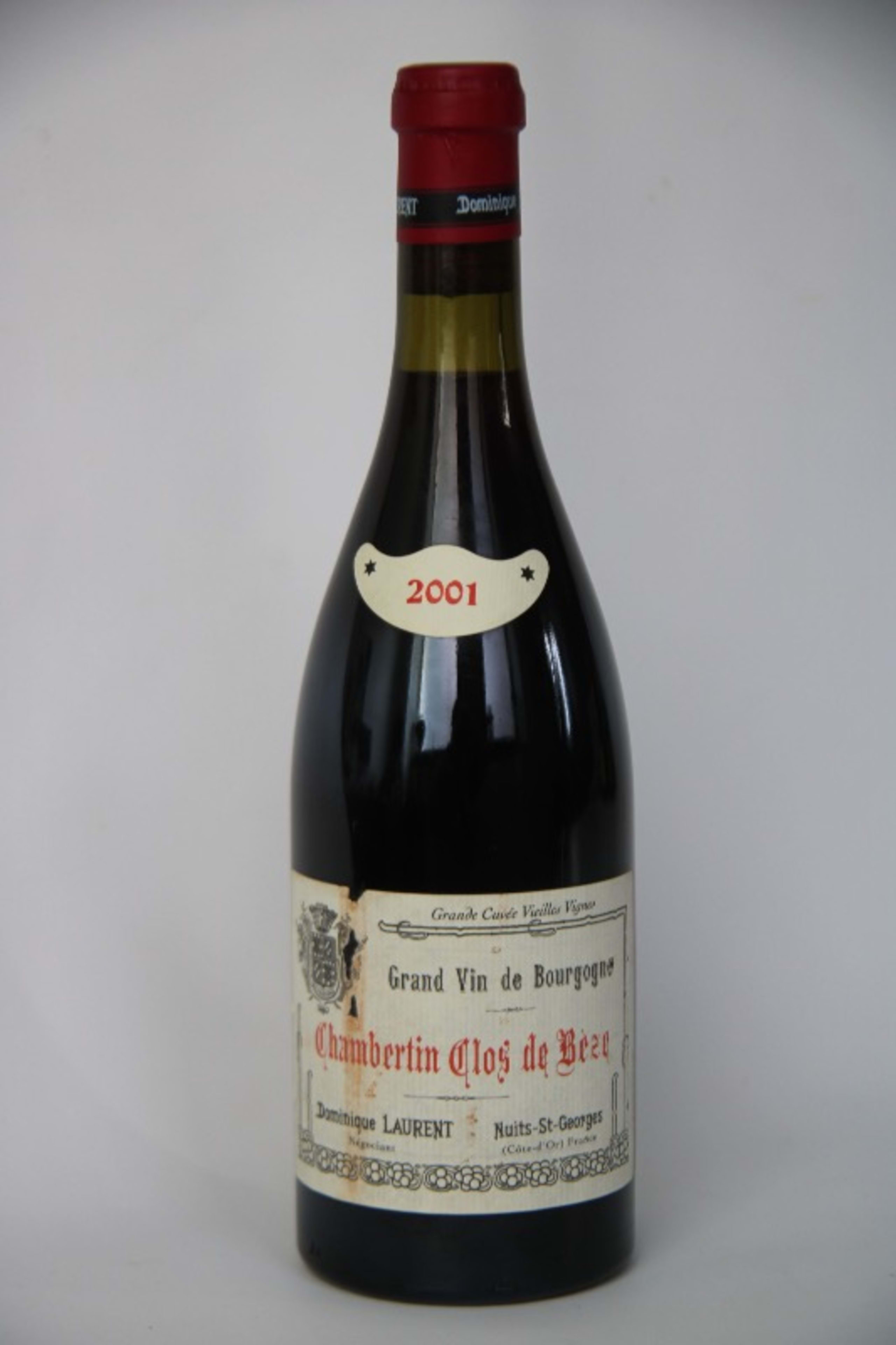 Chambertin, Clos-de-Bèze Grand Cru, Dominique Laurent, 2001