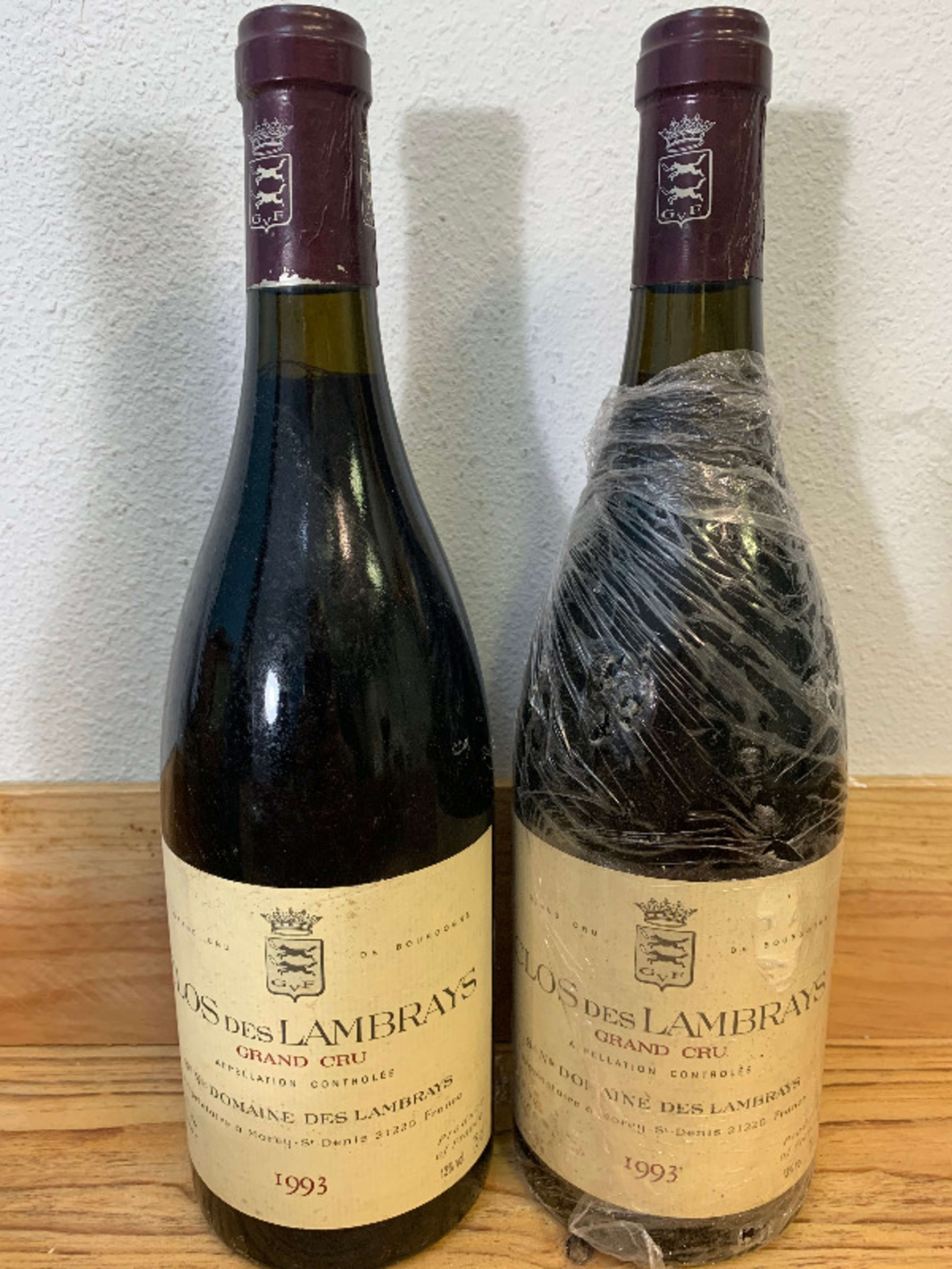 2 x Clos-des-Lambrays, Domaine des Lambrays, 1993