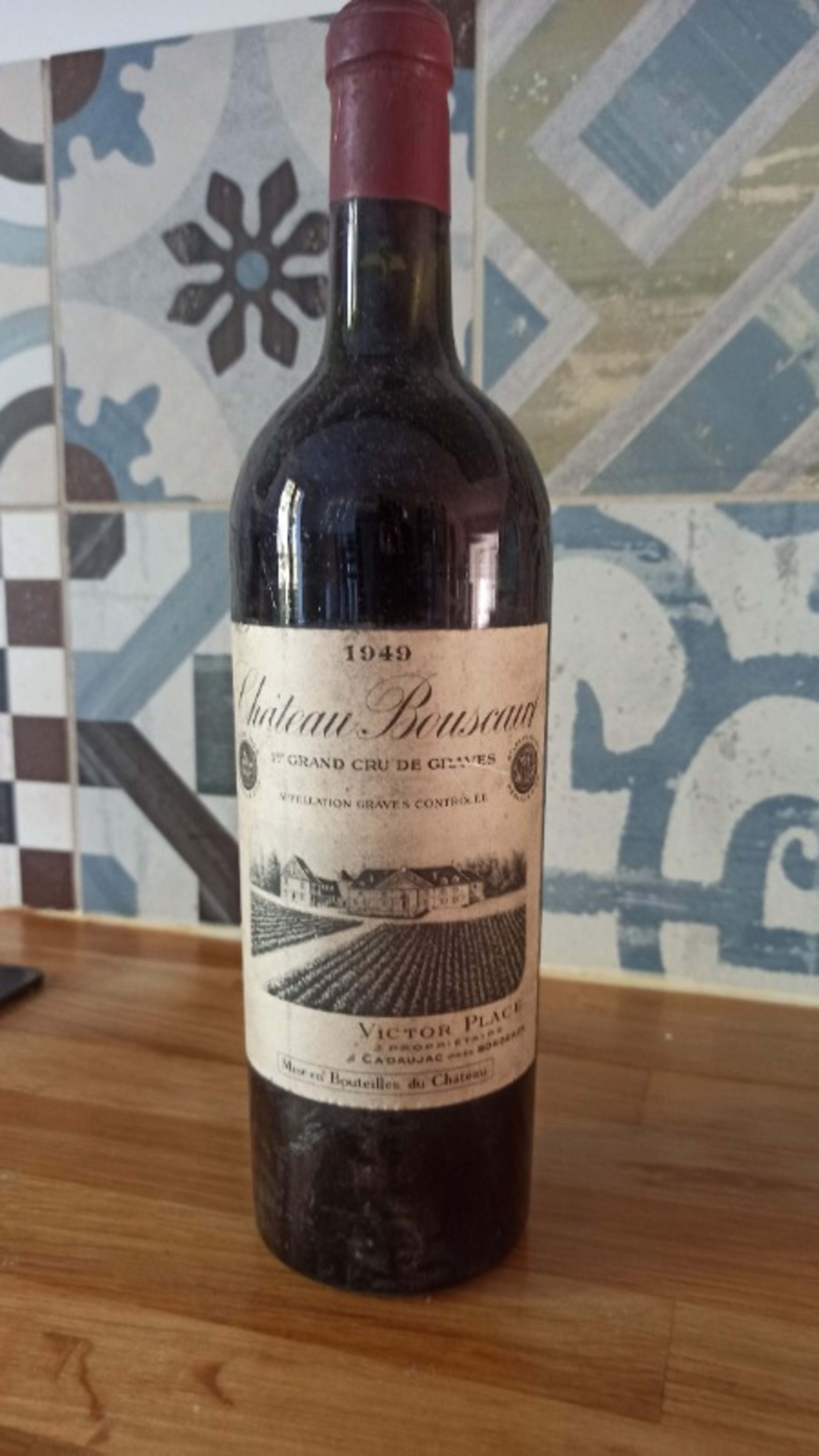 1er grand cru, Château Bouscaut, Graves, 1949