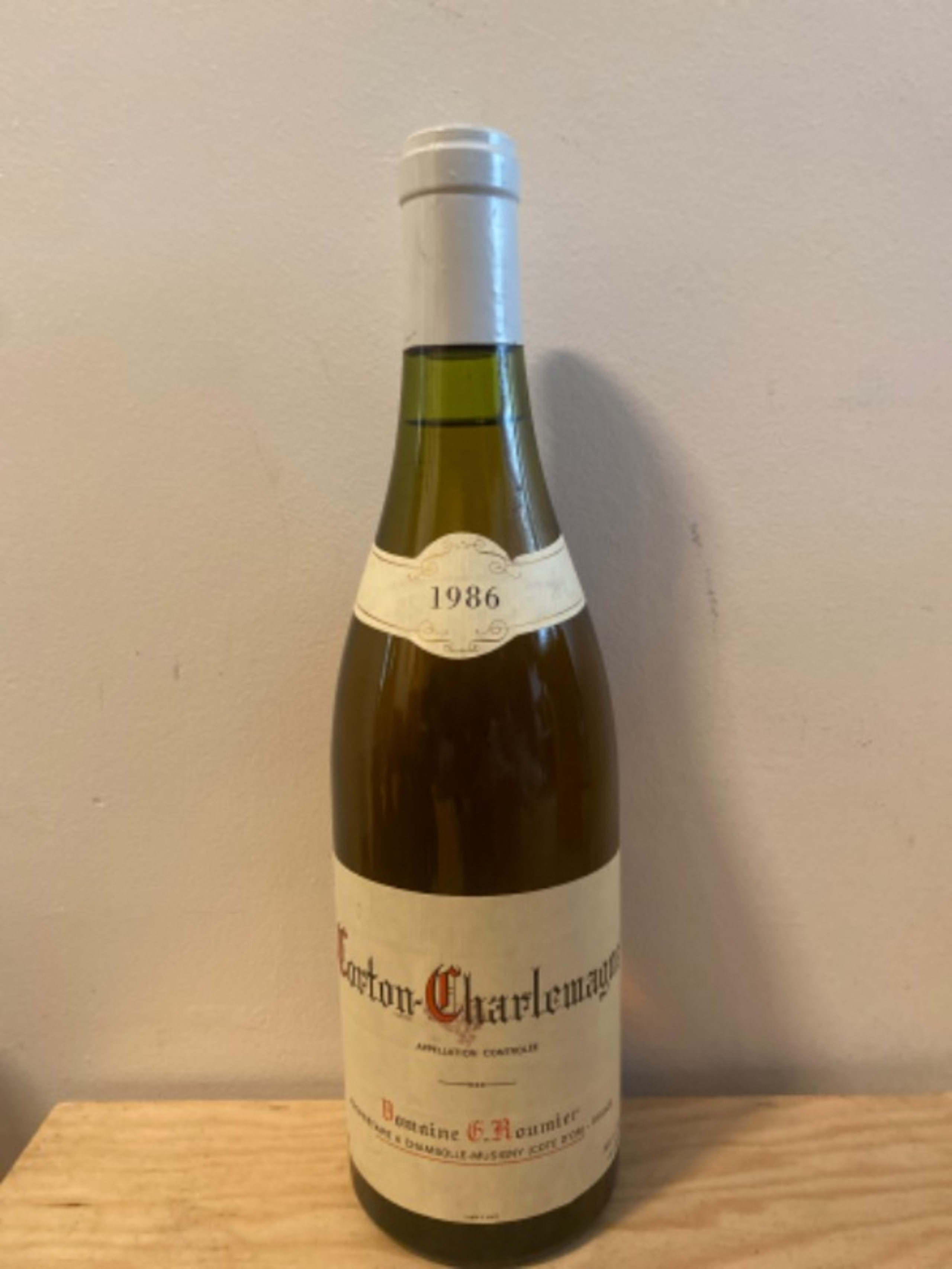 Corton-Charlemagne, Domaine G.Roumier, 1986