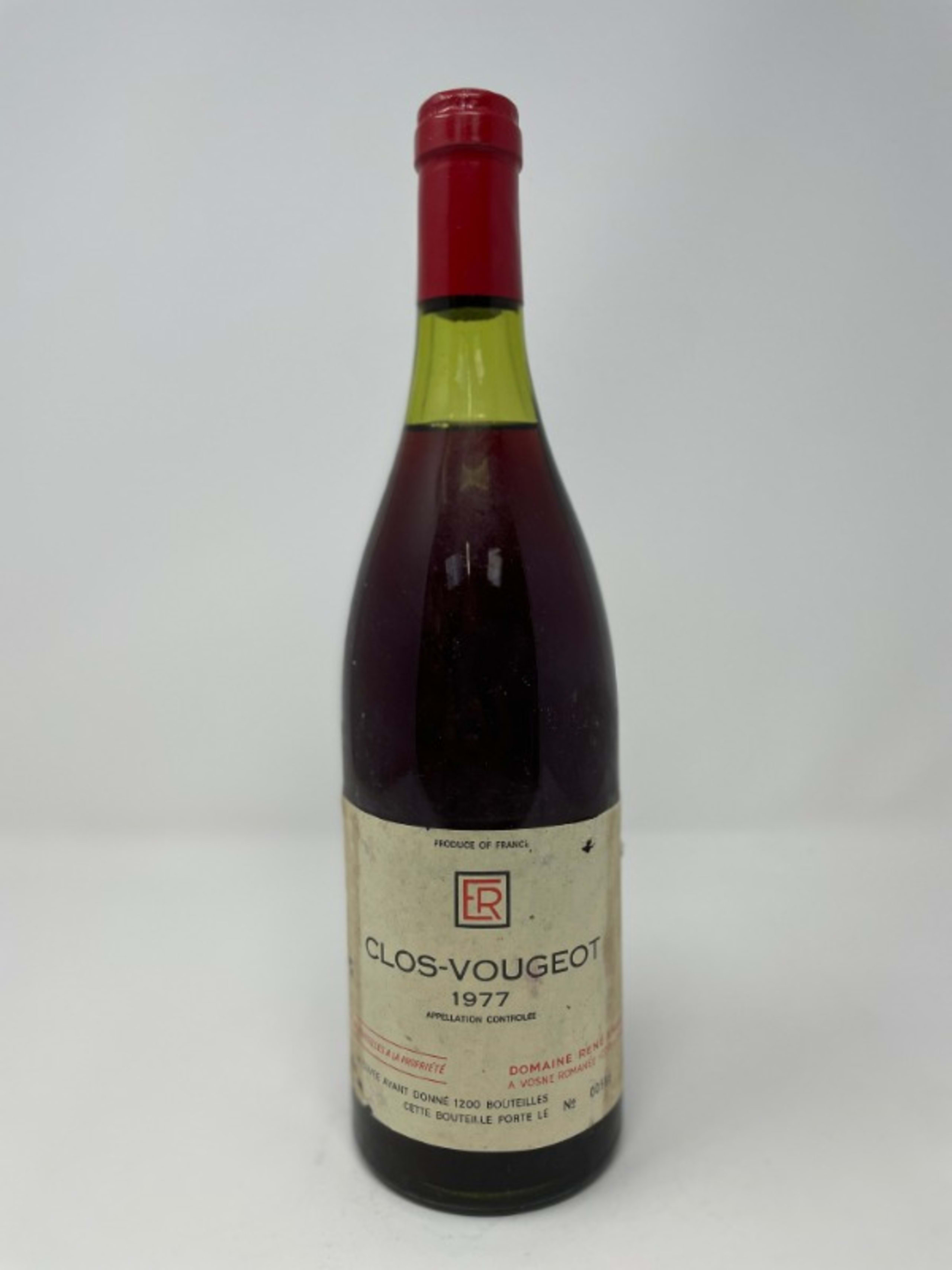 Clos de Vougeot, Grand Cru, René Engel, 1977