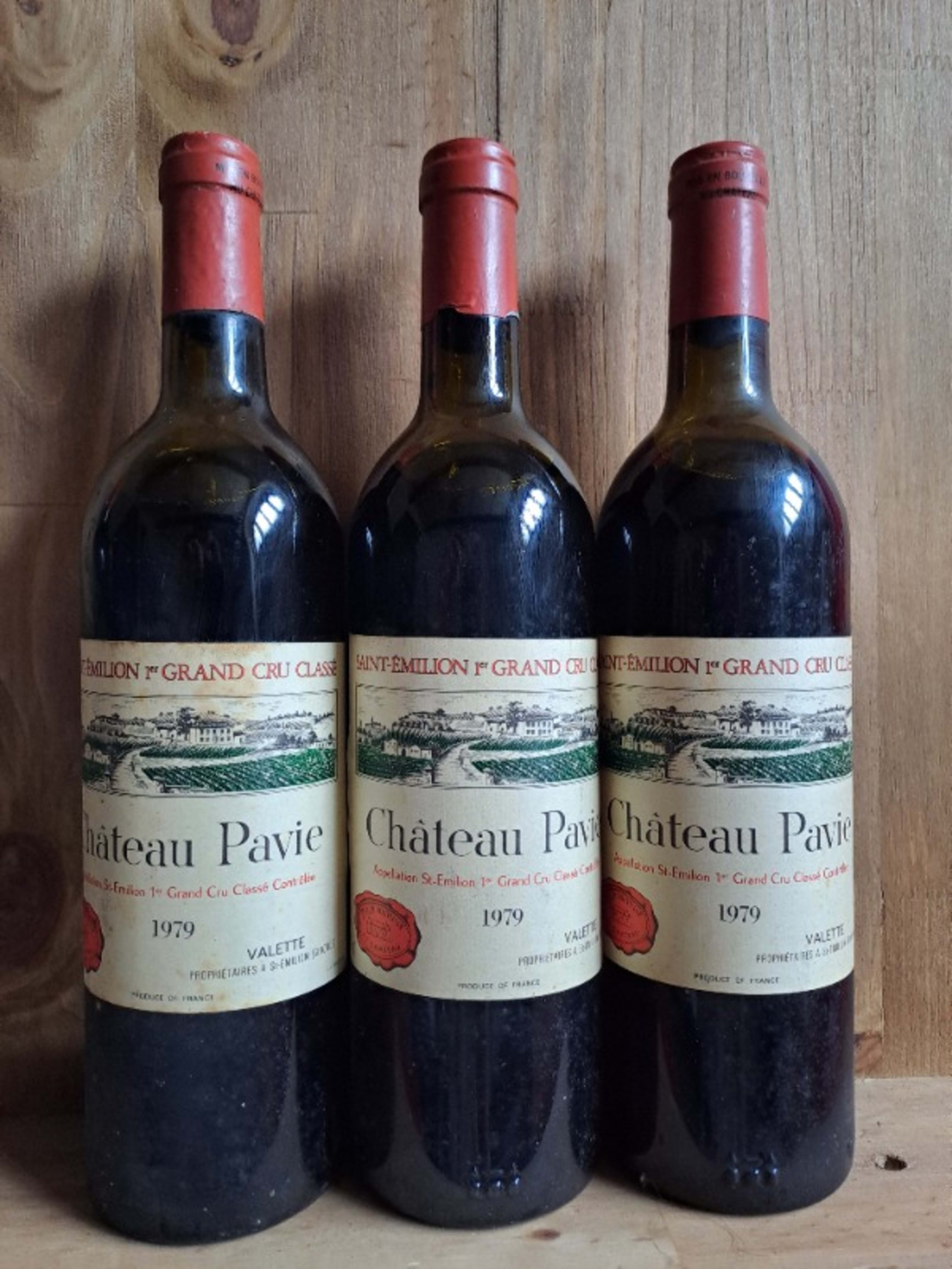 3 x Château Pavie, Saint-Émilion Grand Cru, 1979