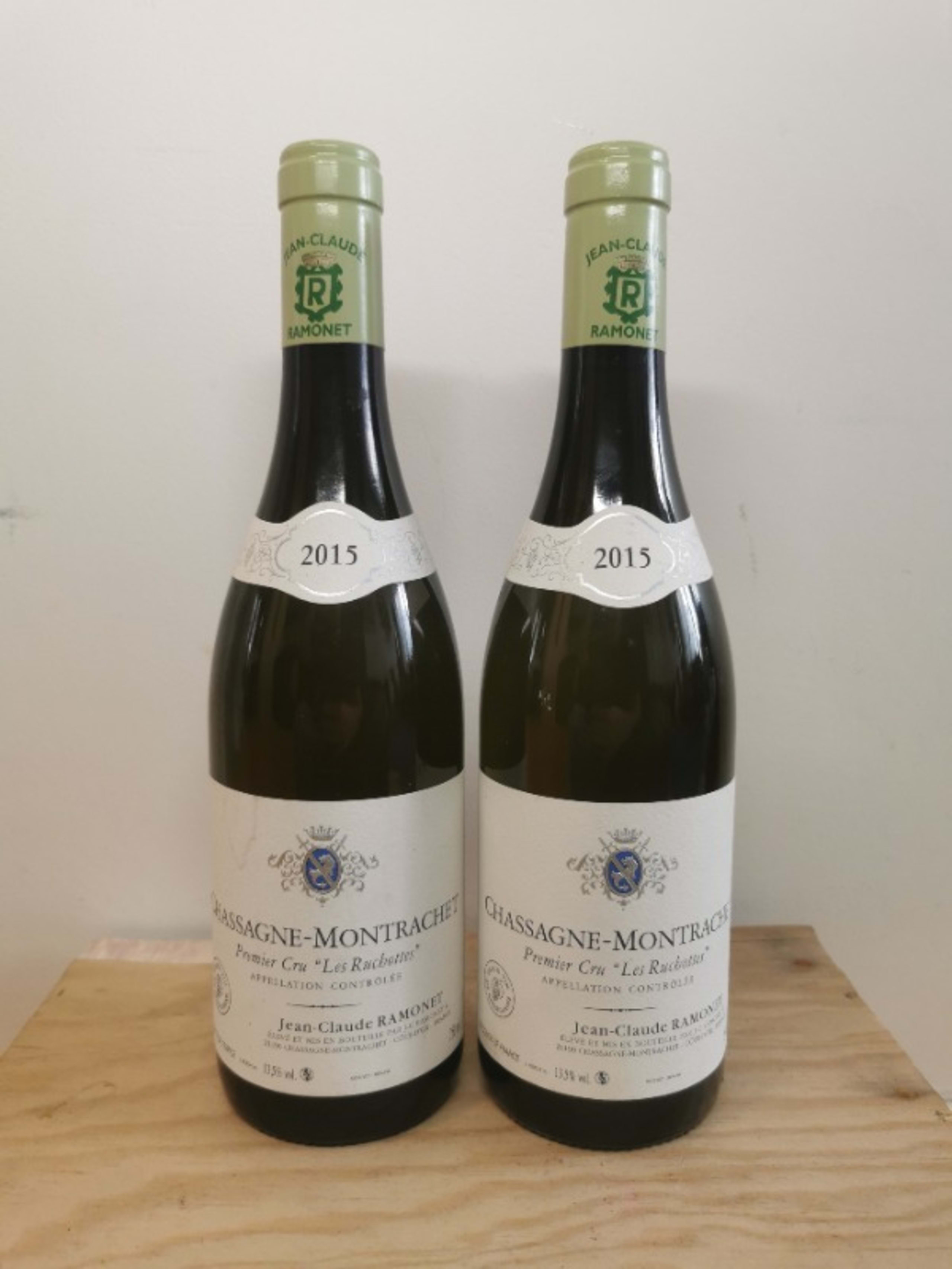 2 x Chassagne-Montrachet, 1er Cru Les Ruchottes, Jean-Claude Ramonet, 2015
