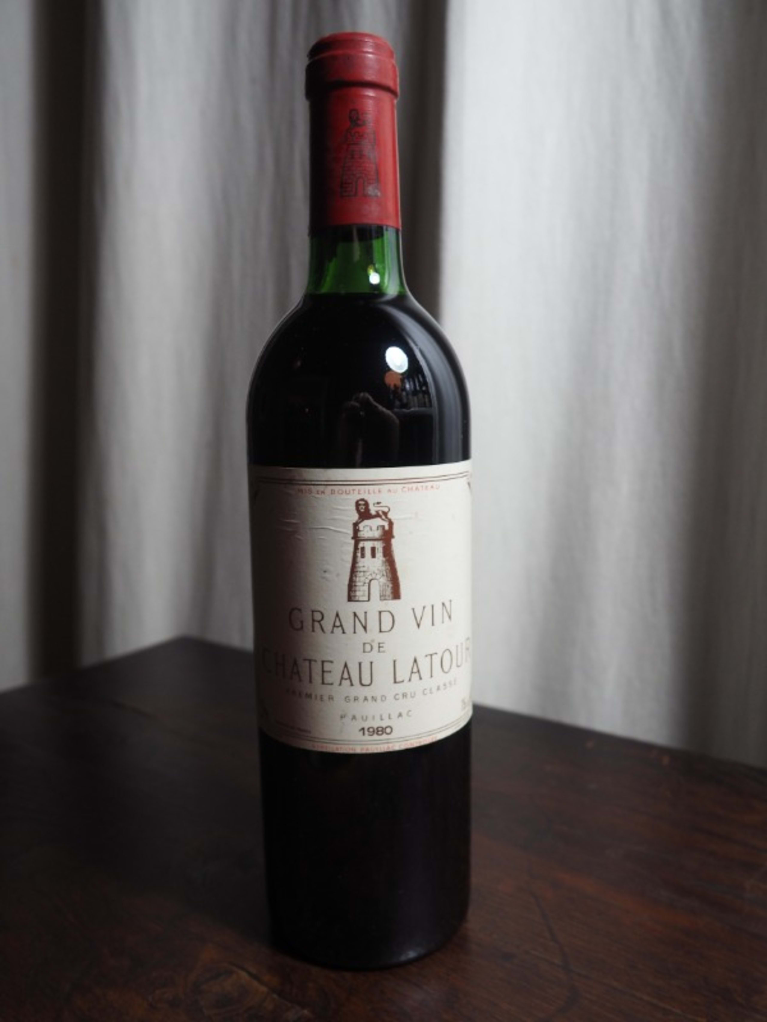 Grand Vin de Château Latour, Pauillac, 1980