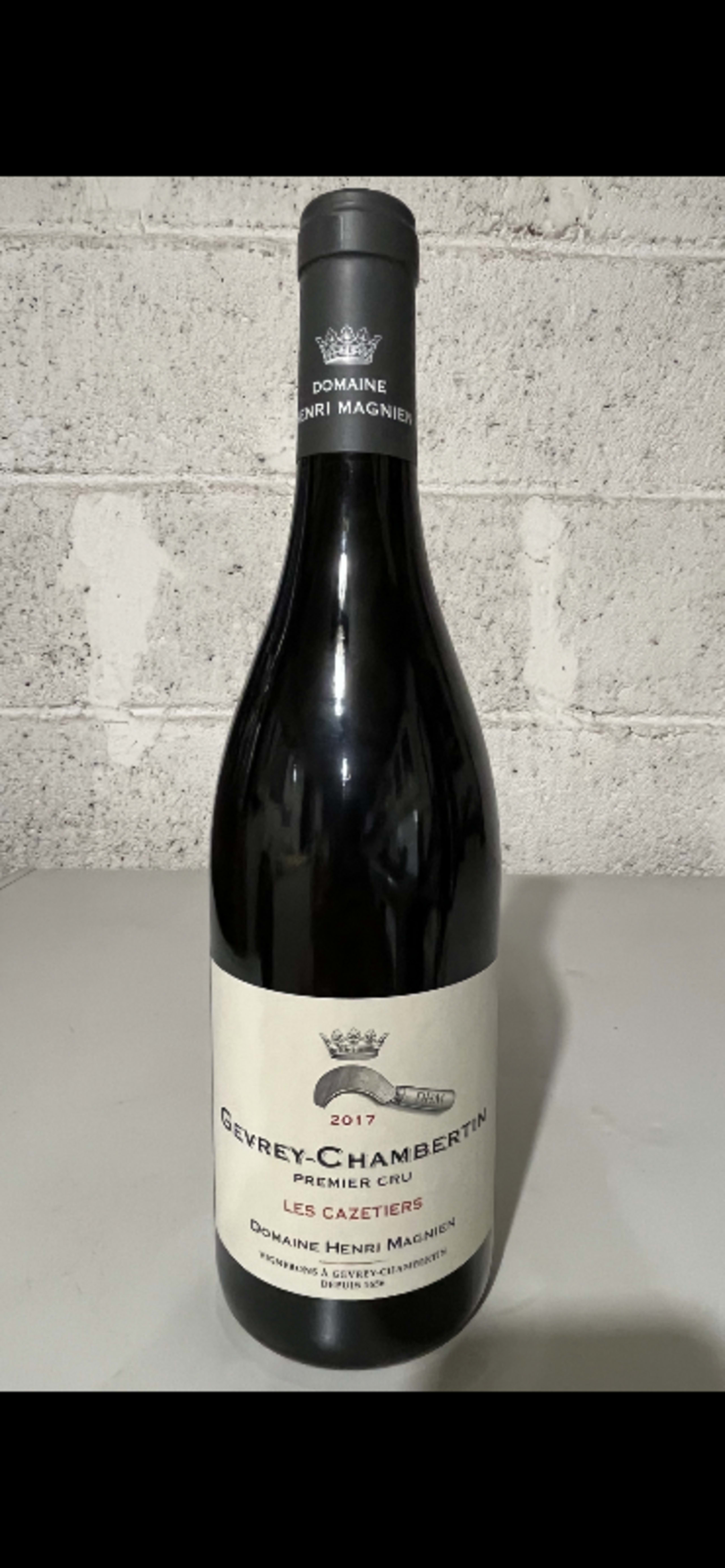 Gevrey-Chambertin, 1er Cru - Les Cazetiers, Henri Magnien, 2017