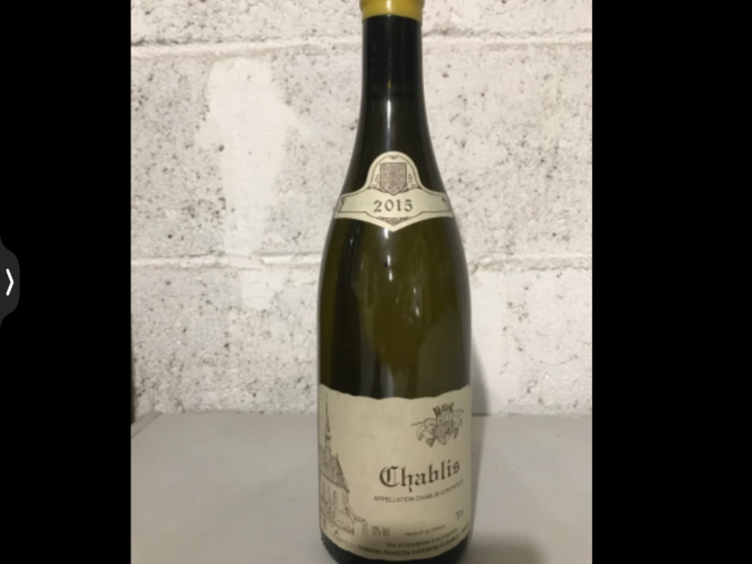 Chablis, François Raveneau, 2015
