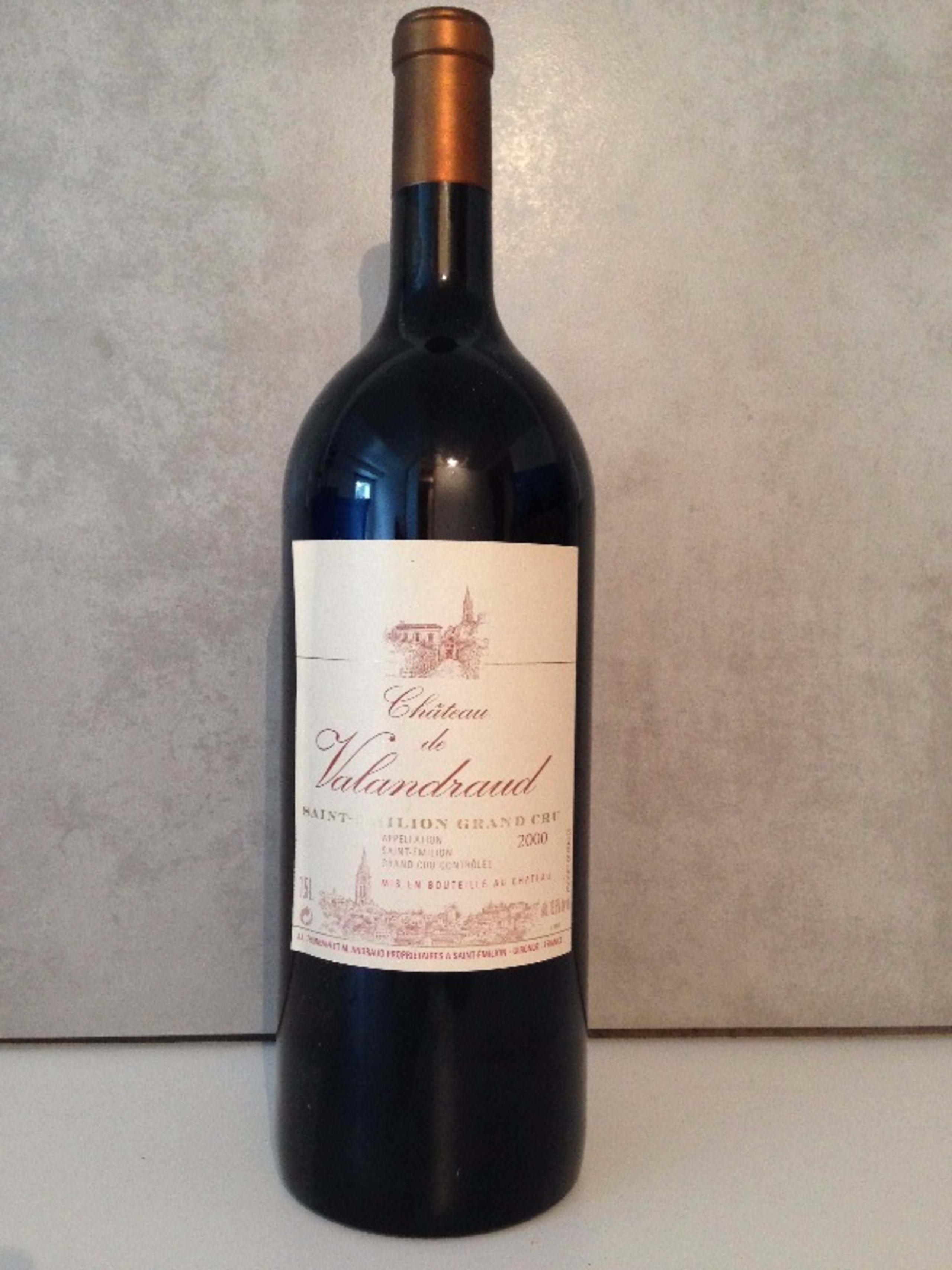 Château de Valandraud, Saint-Émilion Grand Cru, 2000 (Mg)
