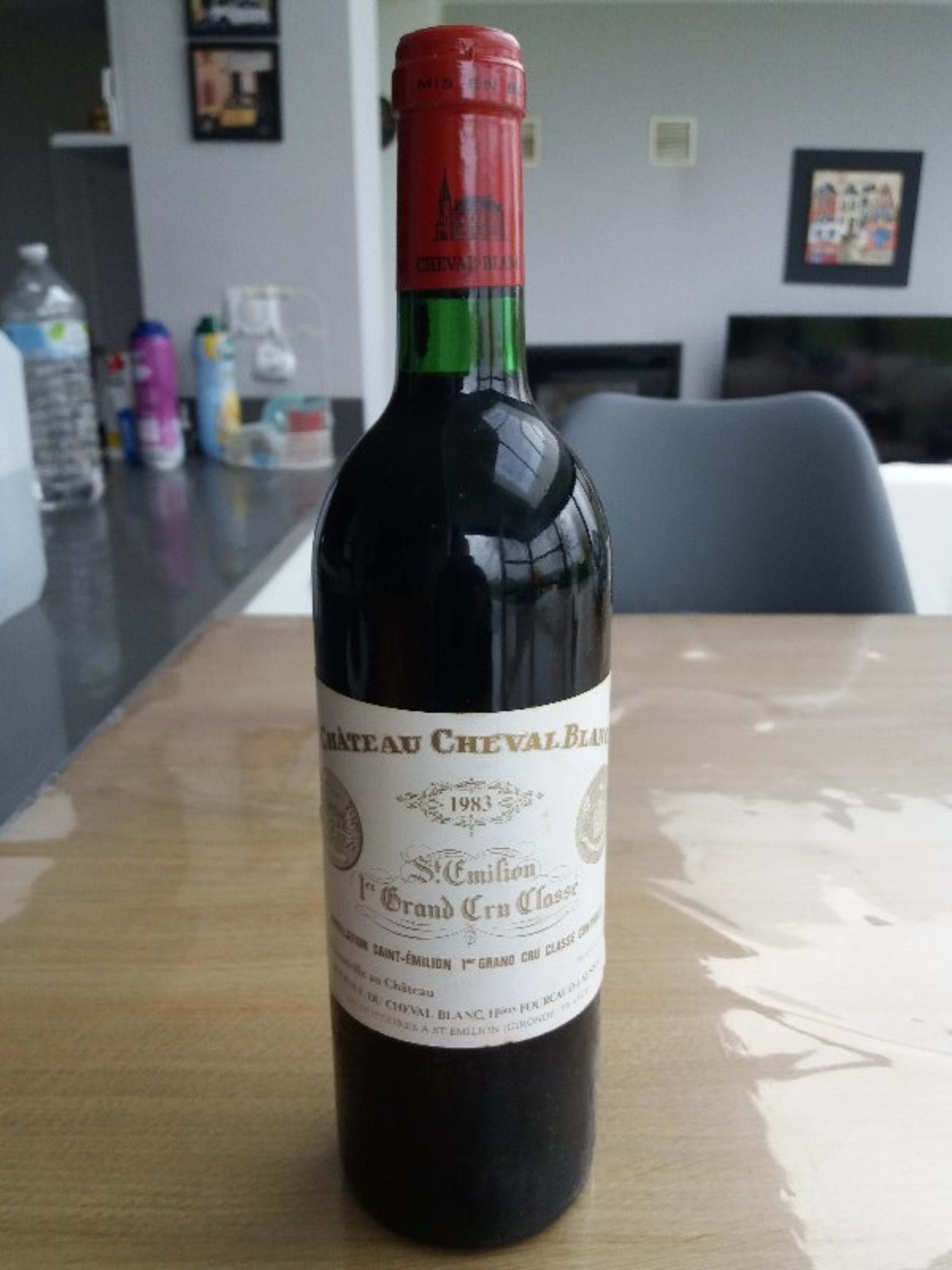 1er grand cru classé, château  Cheval Blanc, Saint-Émilion, 1983