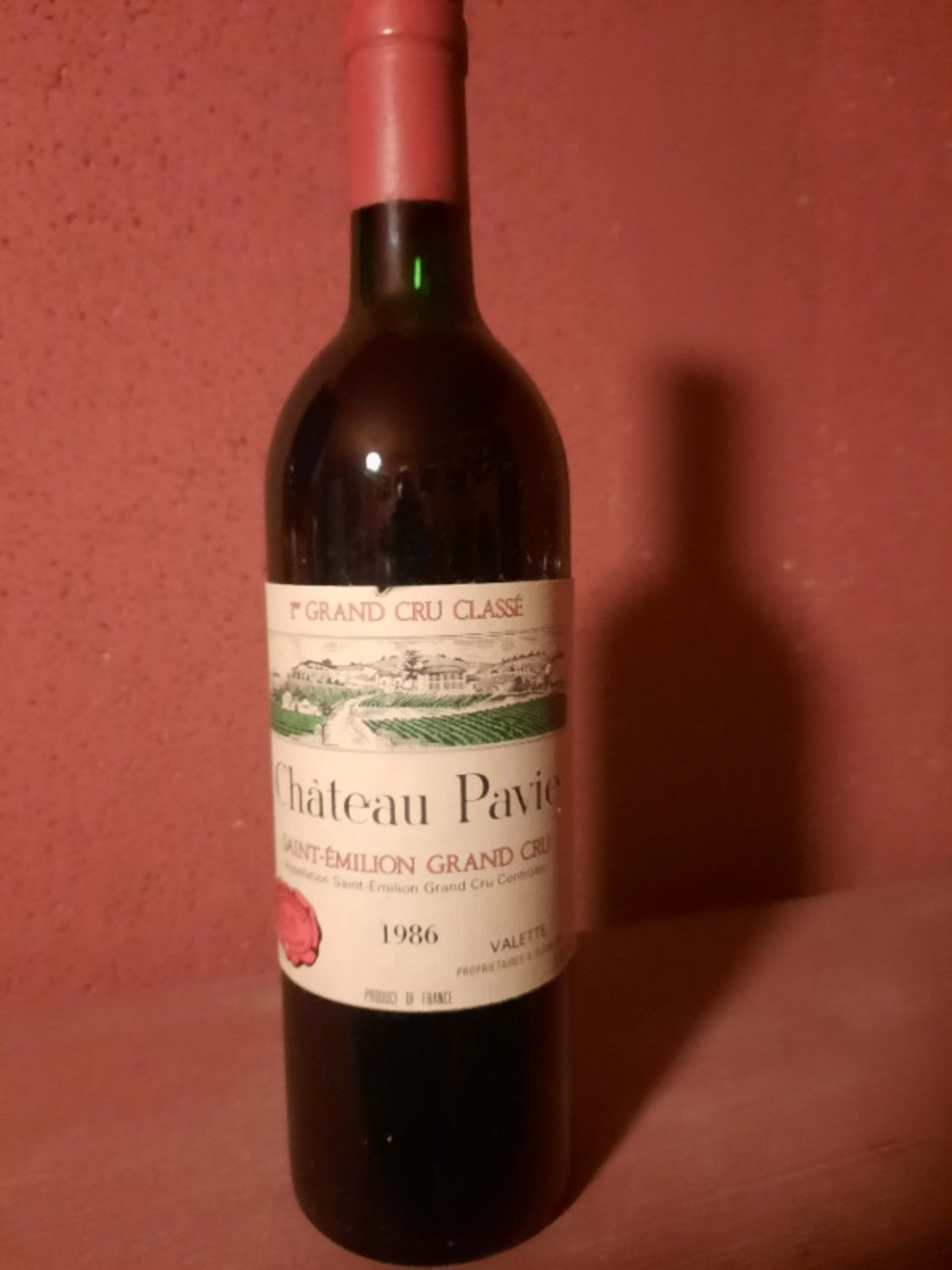 château Pavie, Saint-Émilion Grand Cru, 1986