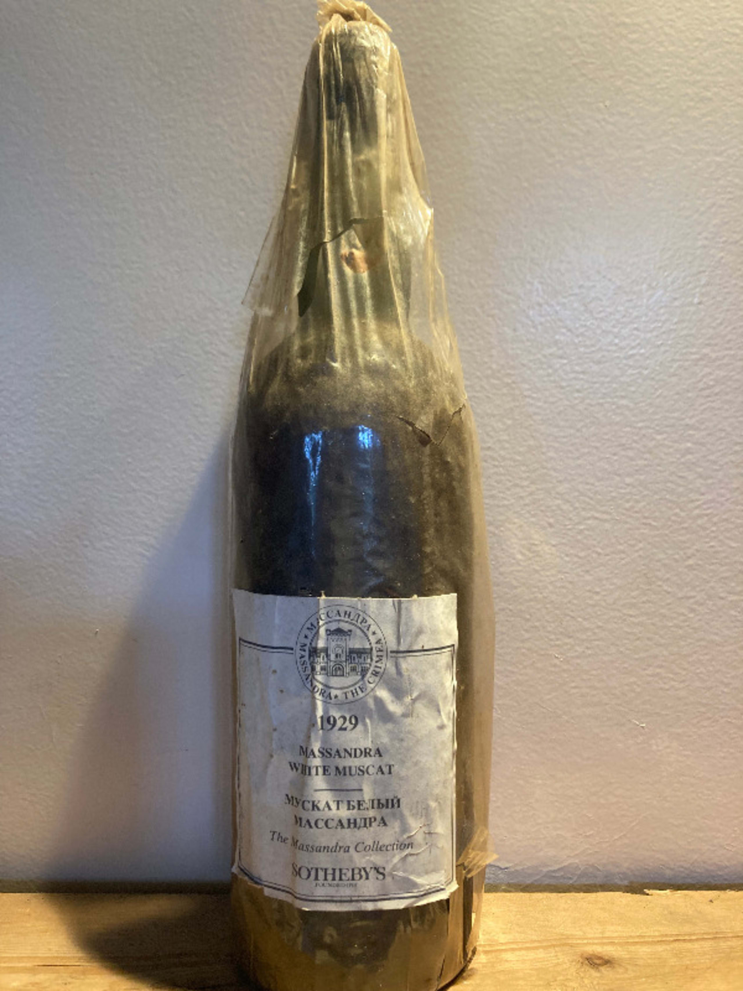 Massandra collection white muscat, Muscat, 1929