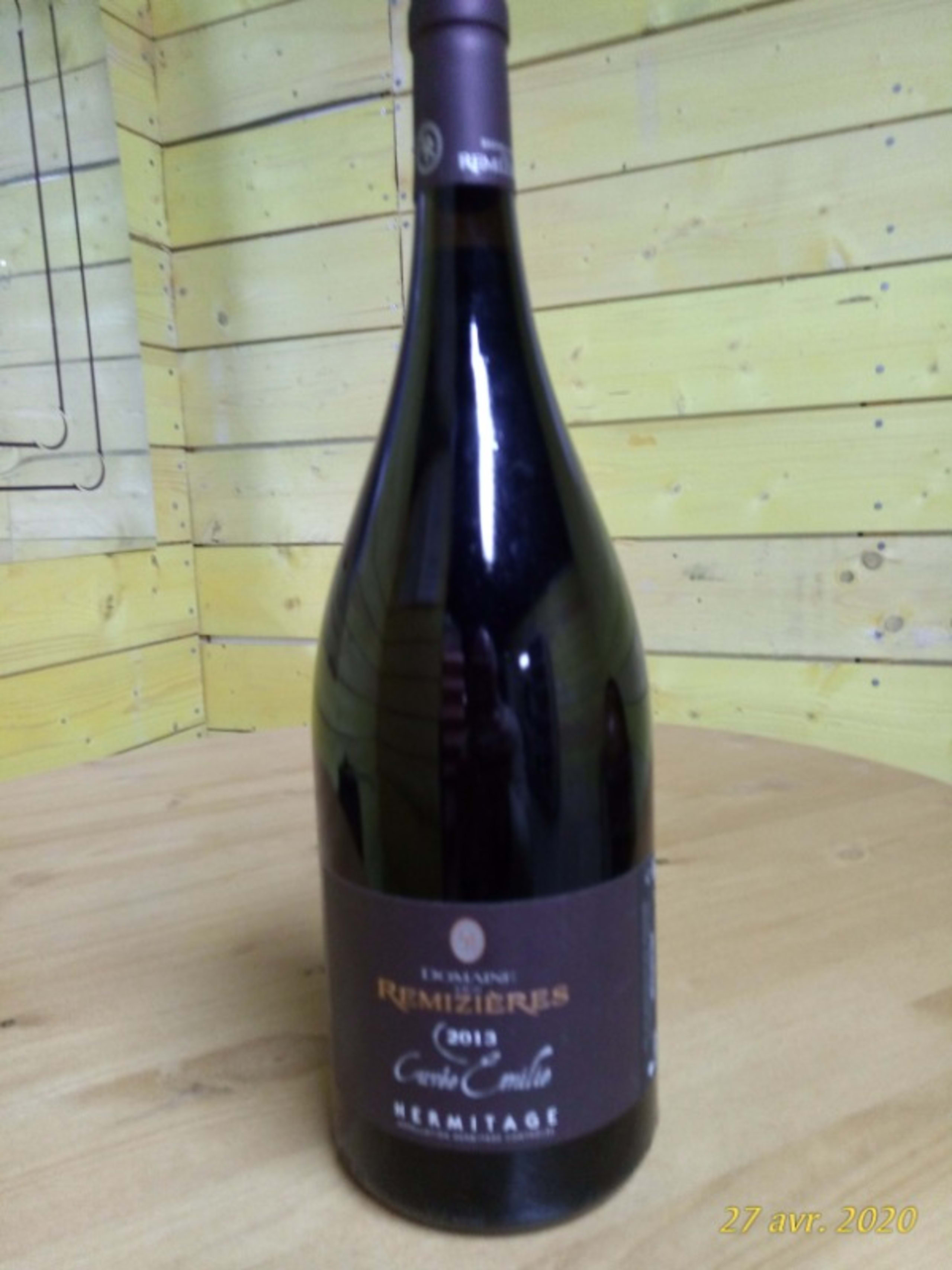 Hermitage, cuvée Emilie, Domaine des Remizières, 2013 (Magnum)