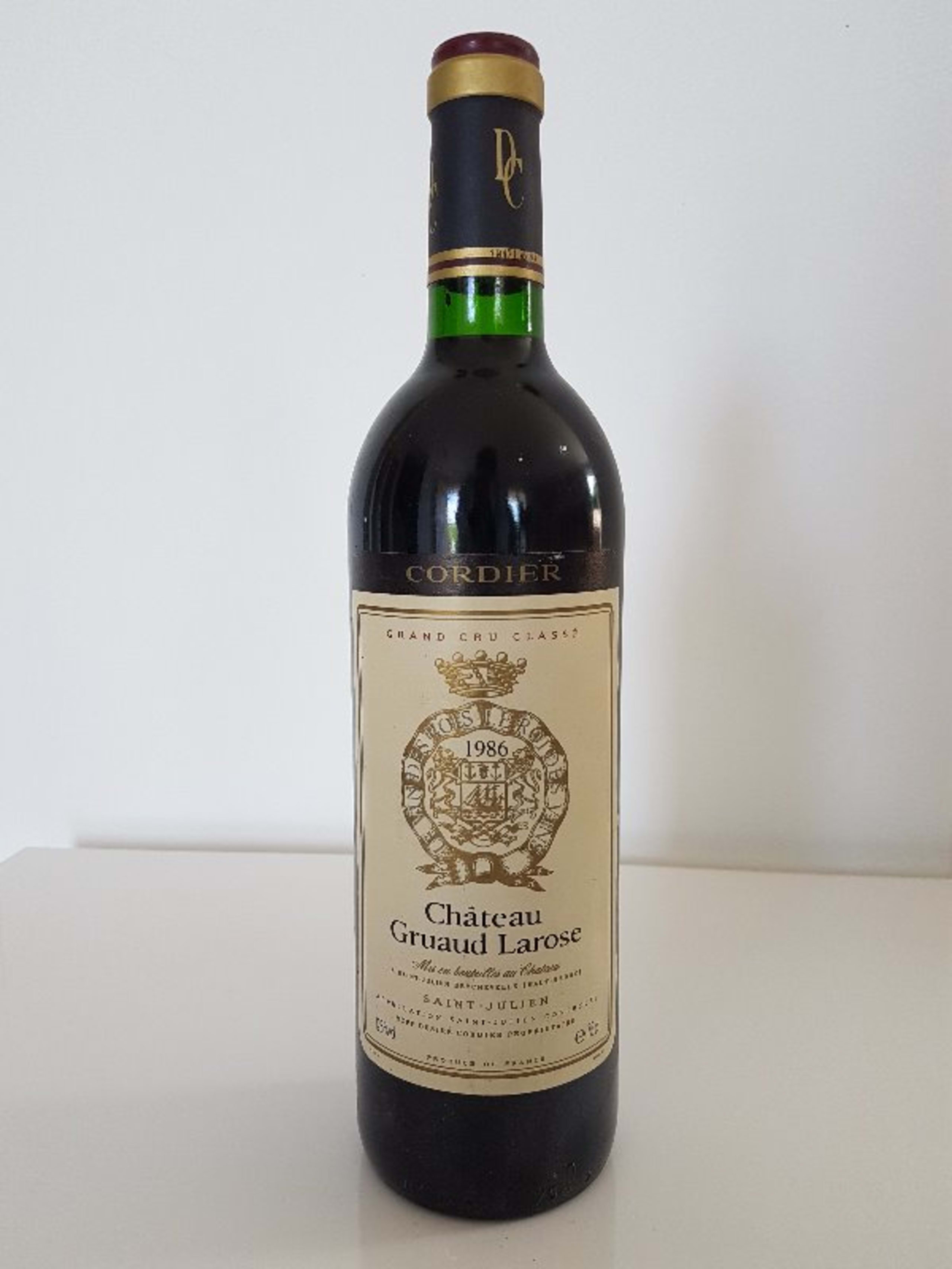 Château Gruaud Larose, Saint-Julien, 1986