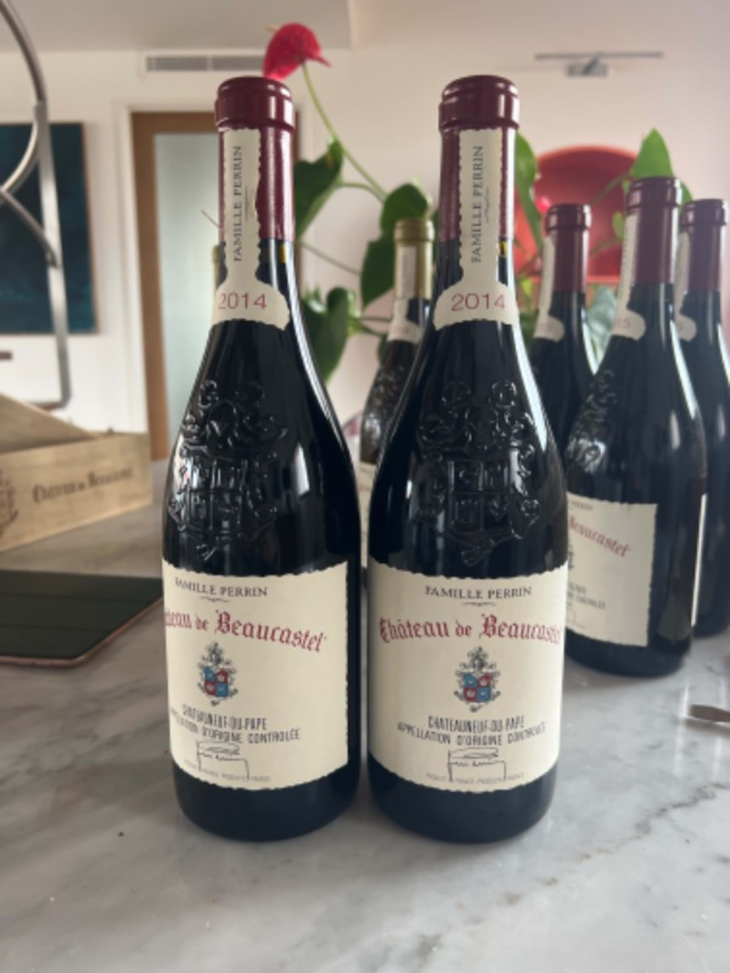 2 x Châteauneuf-du-Pape, Château de Beaucastel, 2014