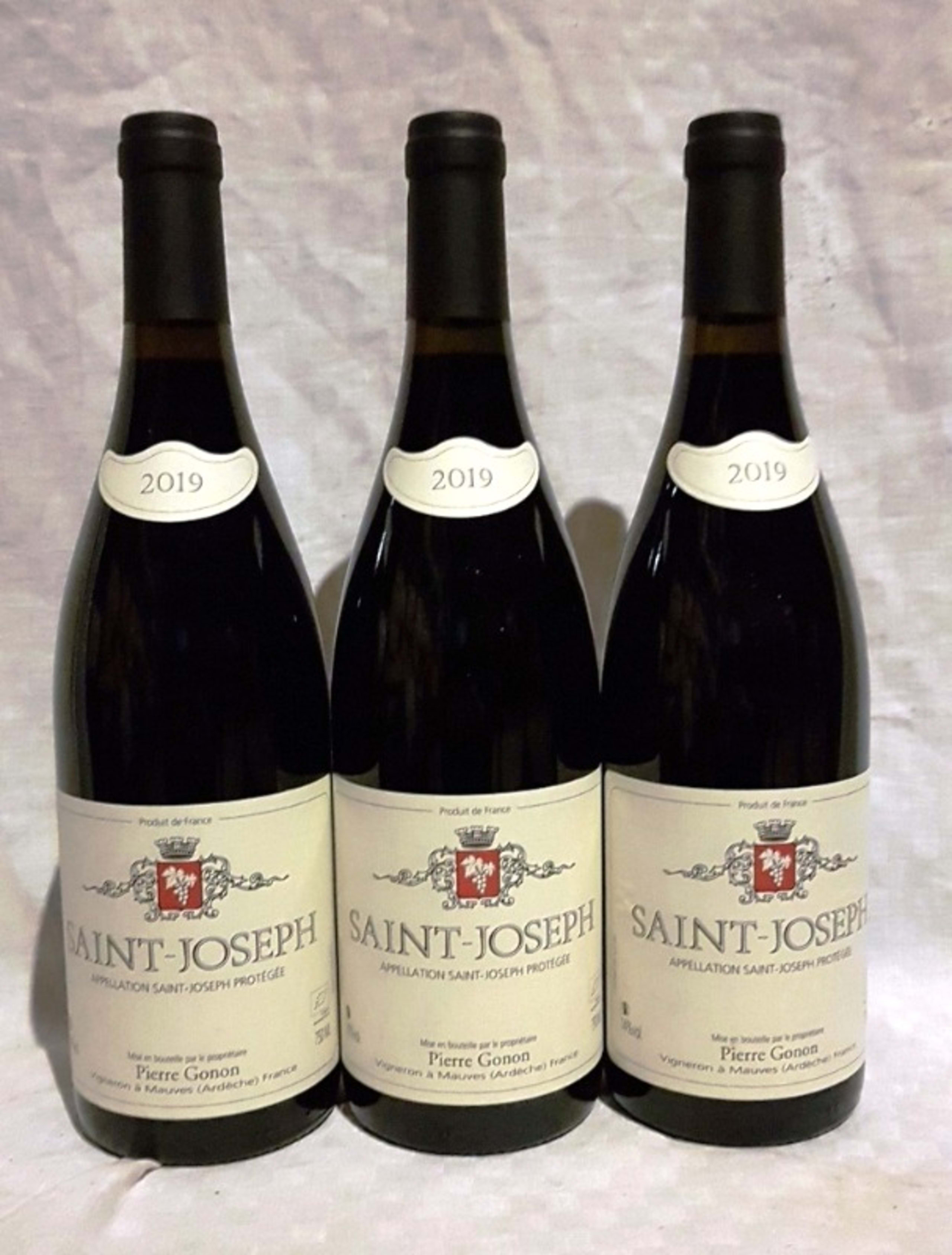 3 x Saint-Joseph, DOMAINE PIERRE GONON, 2019