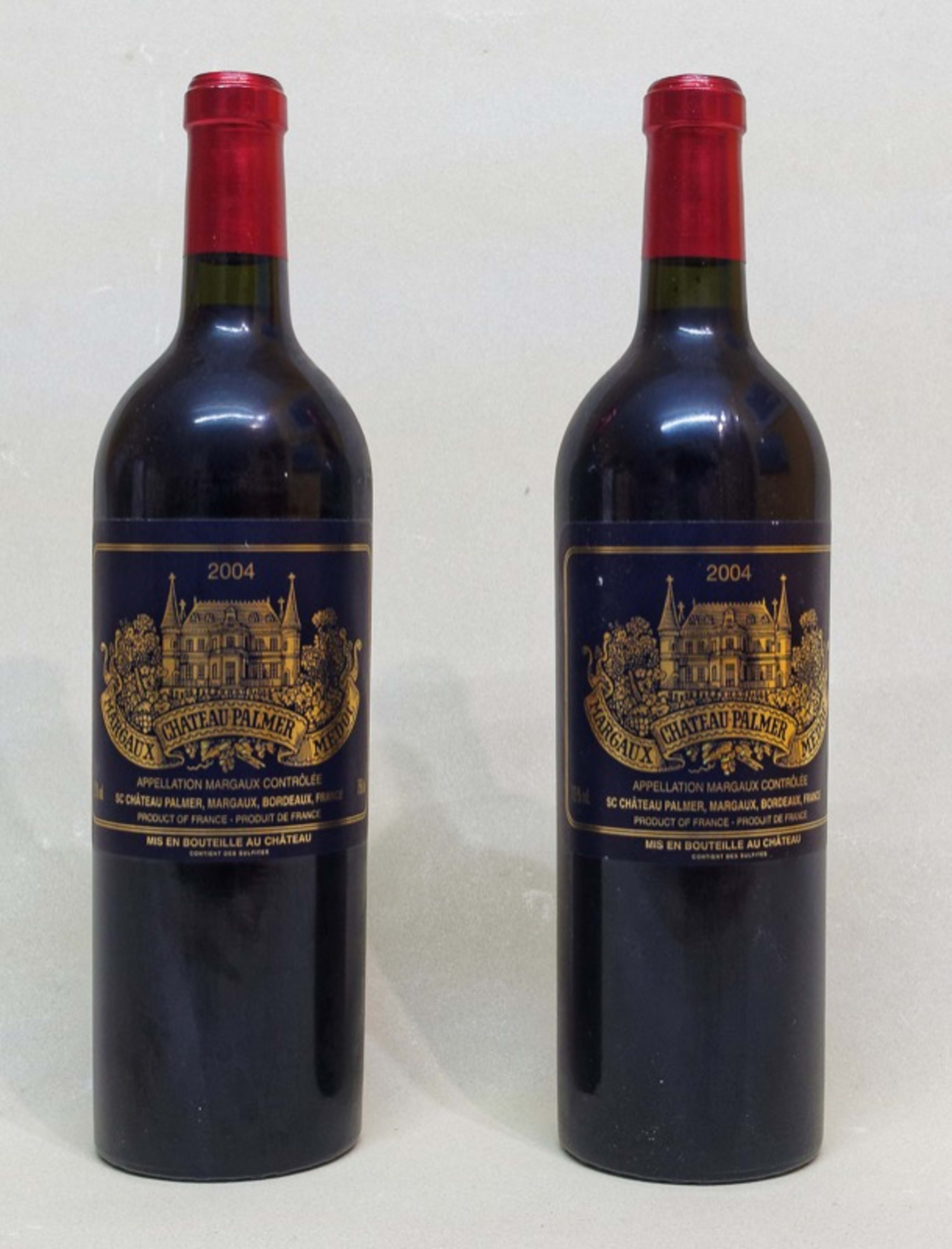 2 x Grand cru classé, Château Palmer, Margaux, 2004