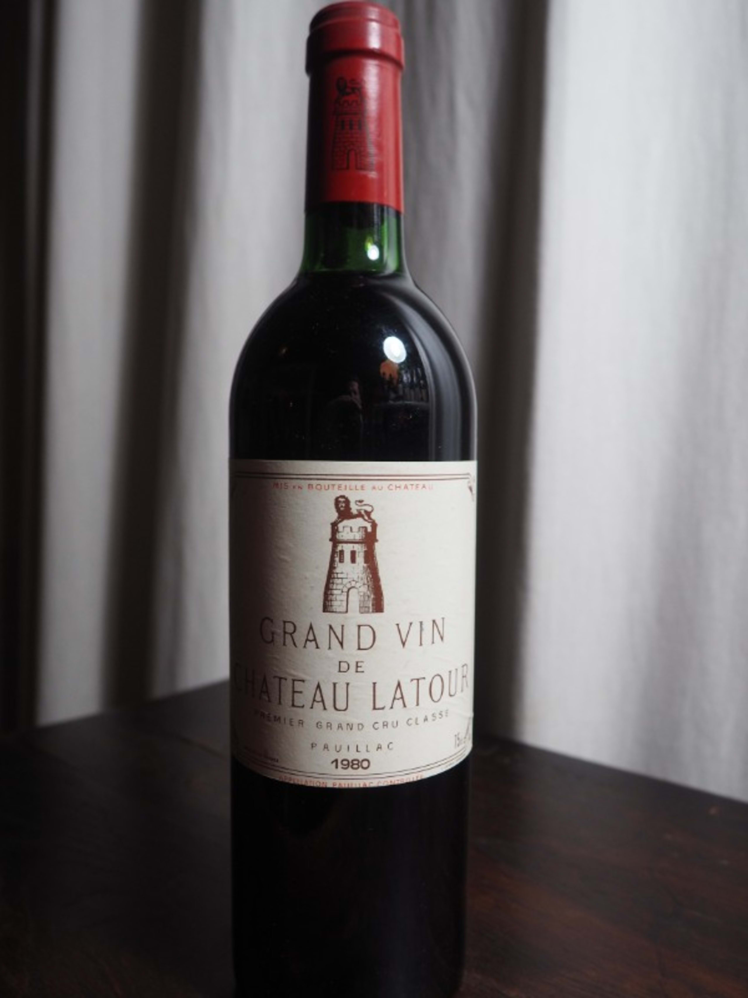 Grand Vin de Château Latour, Pauillac, 1980