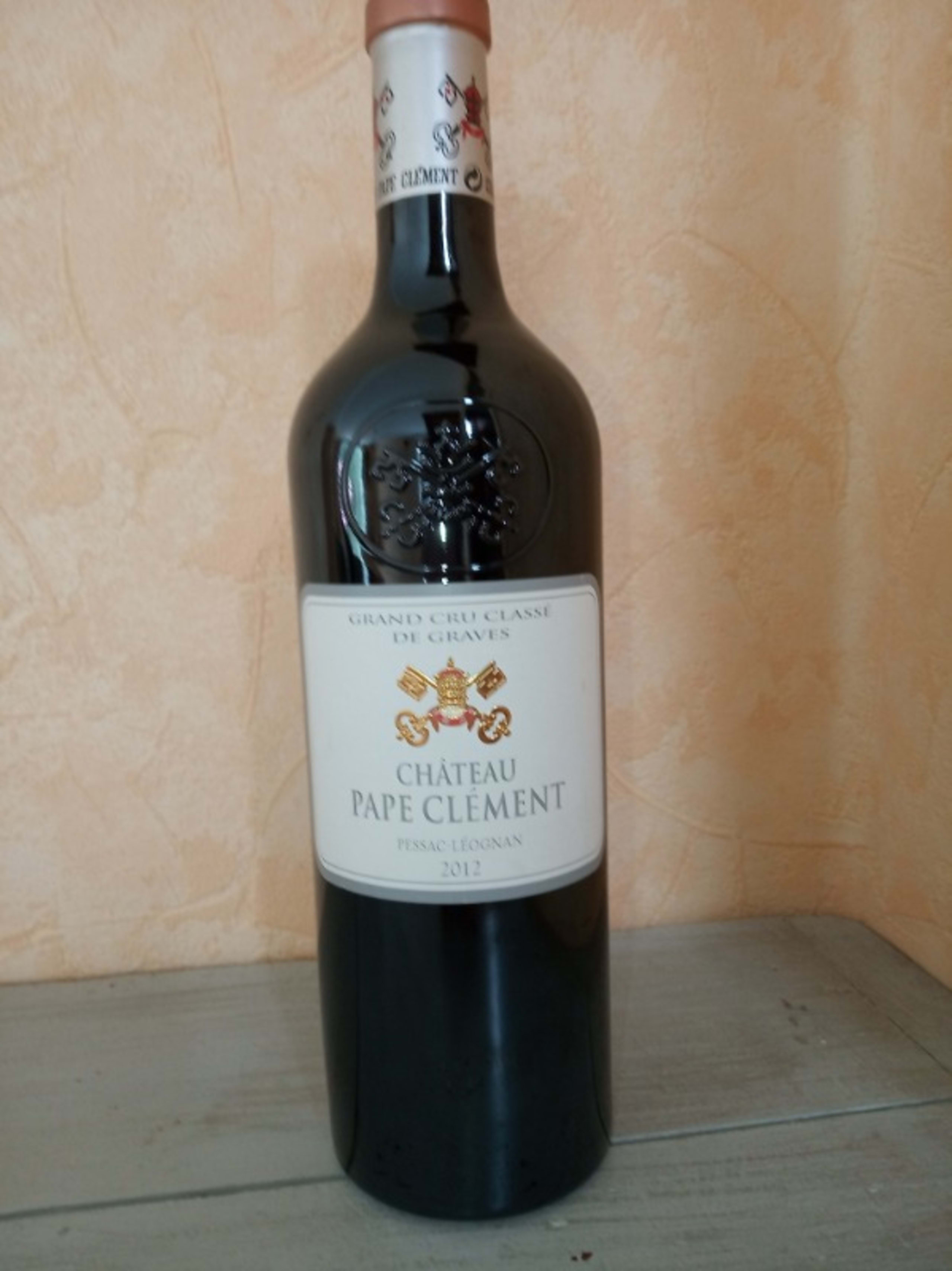 Grand Cru Classé de Graves, Château Pape Clément, Pessac-Léognan, 2012