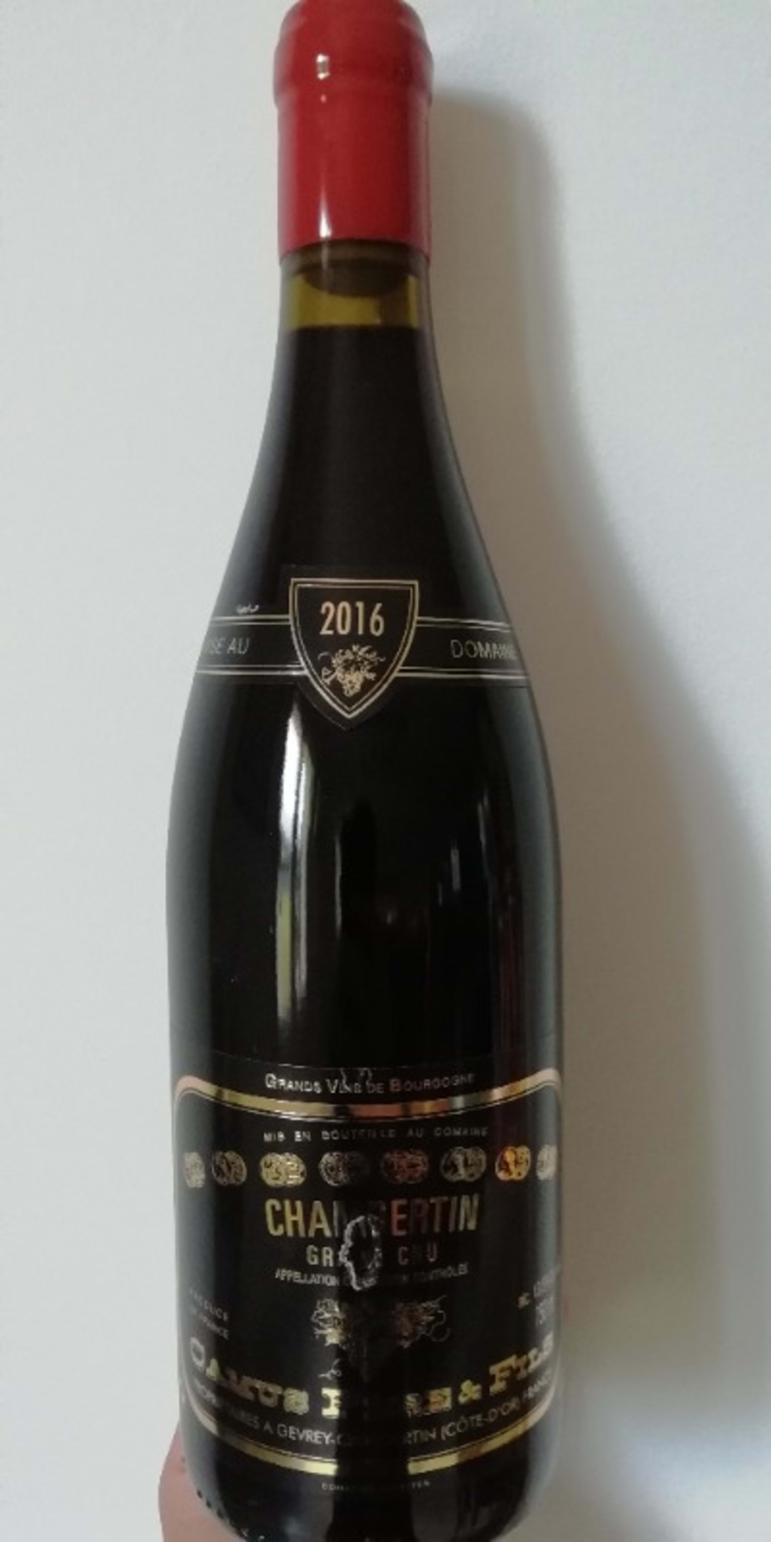 Chambertin, Grand cru, Camus Pere & Fils, 2016