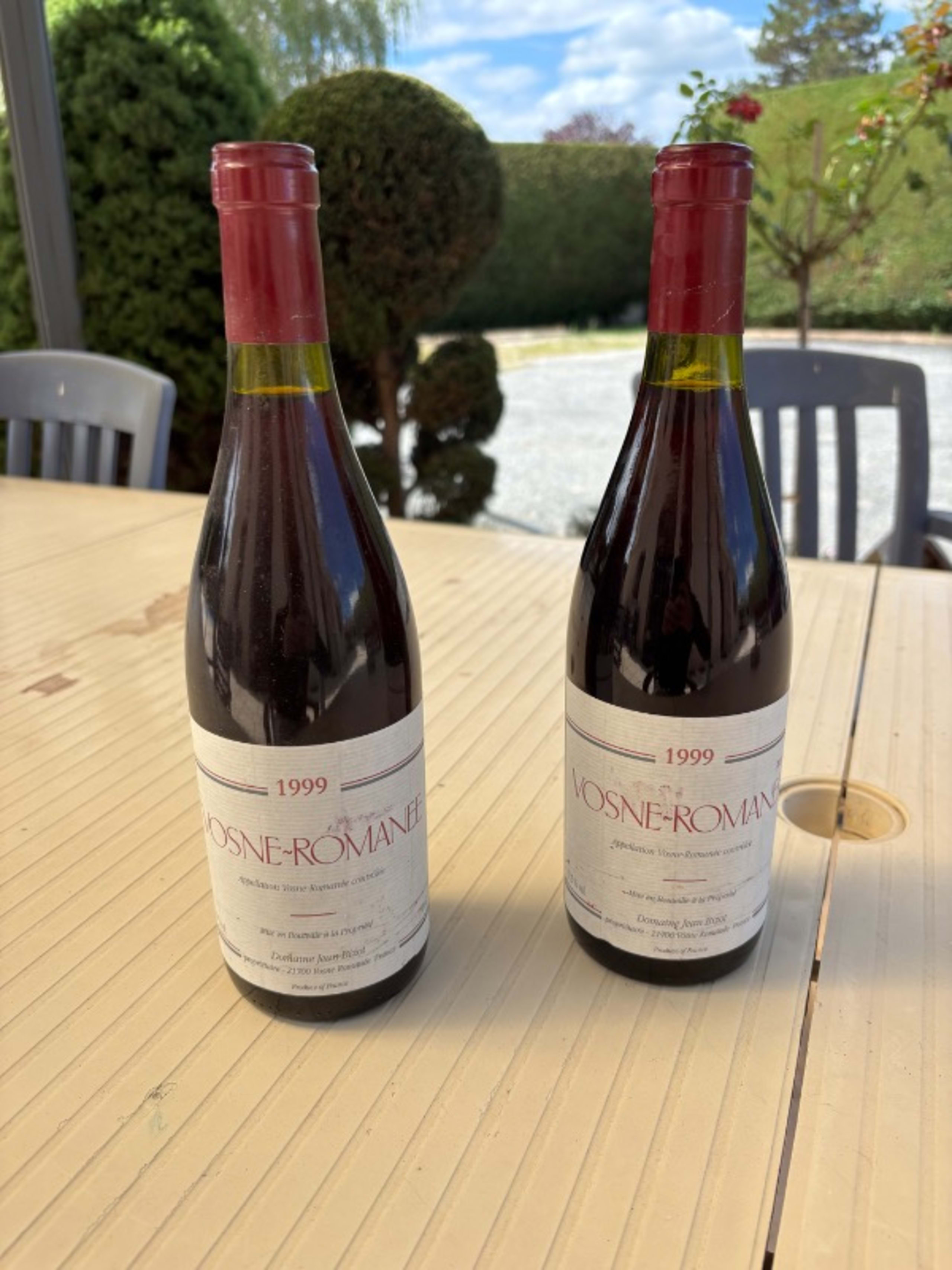 4 x Vosne-Romanée, Jean Bizot, 1999