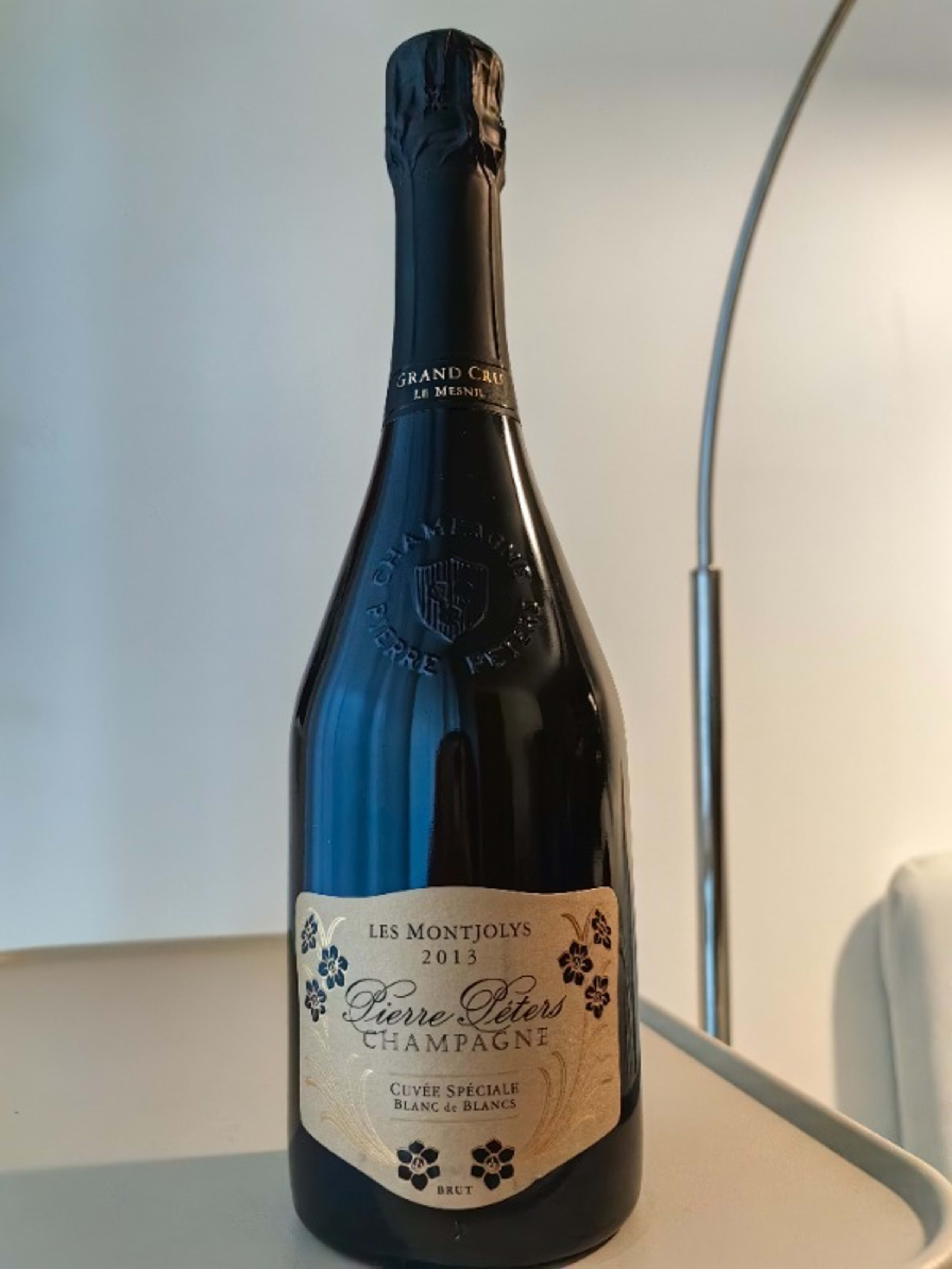 Les Montjolys, Pierre Peters, Champagne, 2013