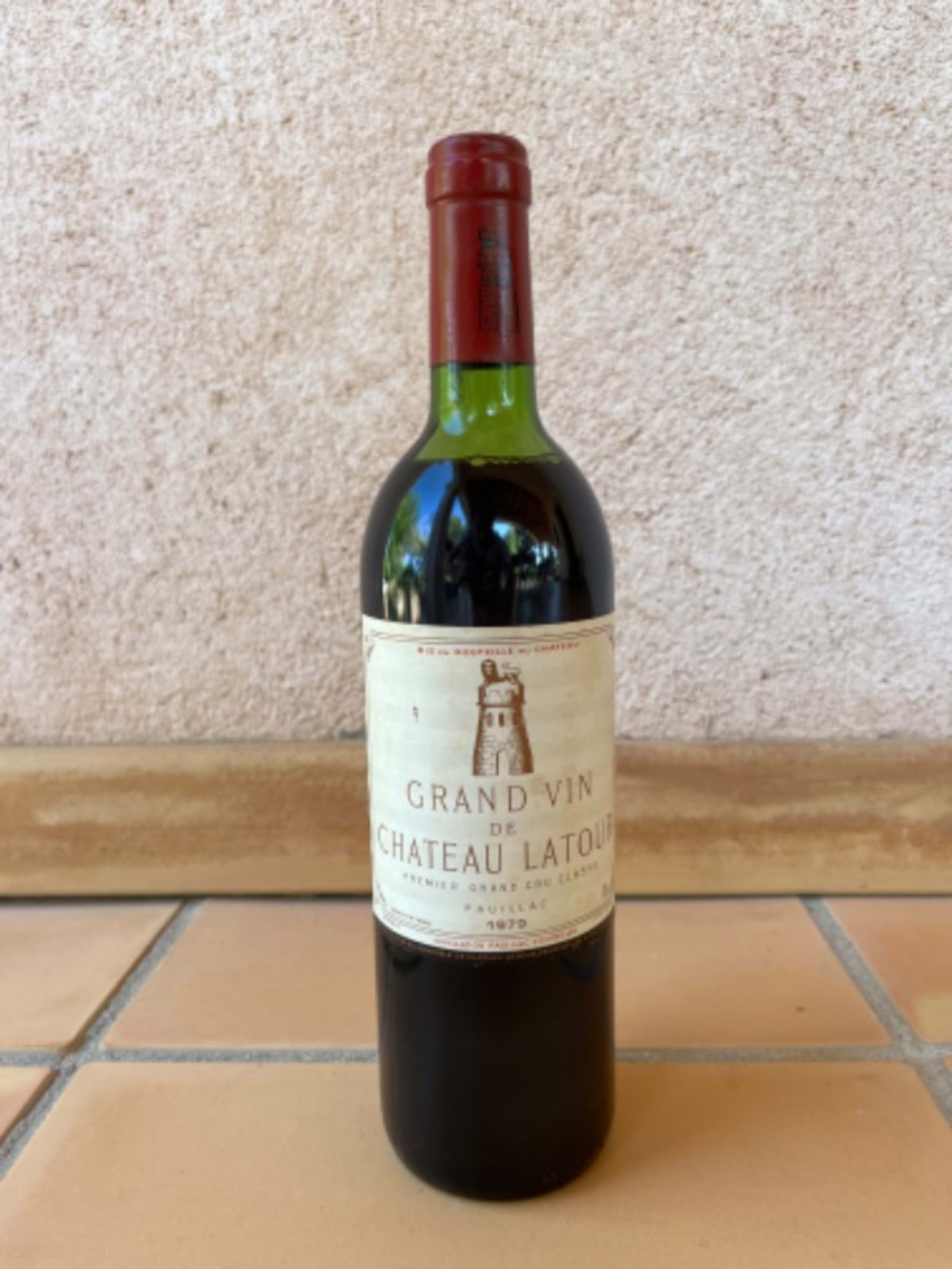 Grand Vin de château Latour, Pauillac, 1979