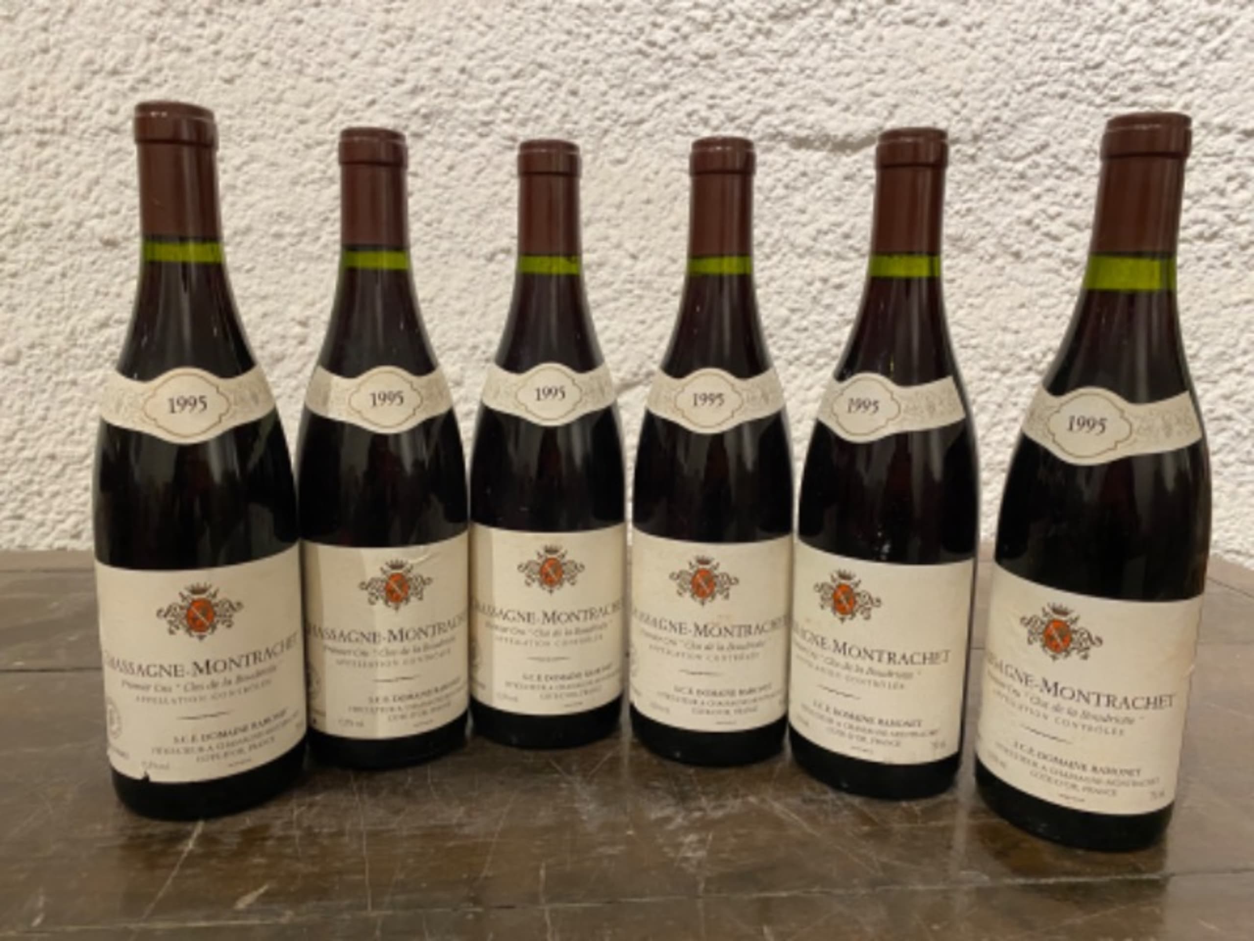 6 x Chassagne-Montrachet, 1er Cru Clos de la Boudriotte, Domaine Ramonet, 1995
