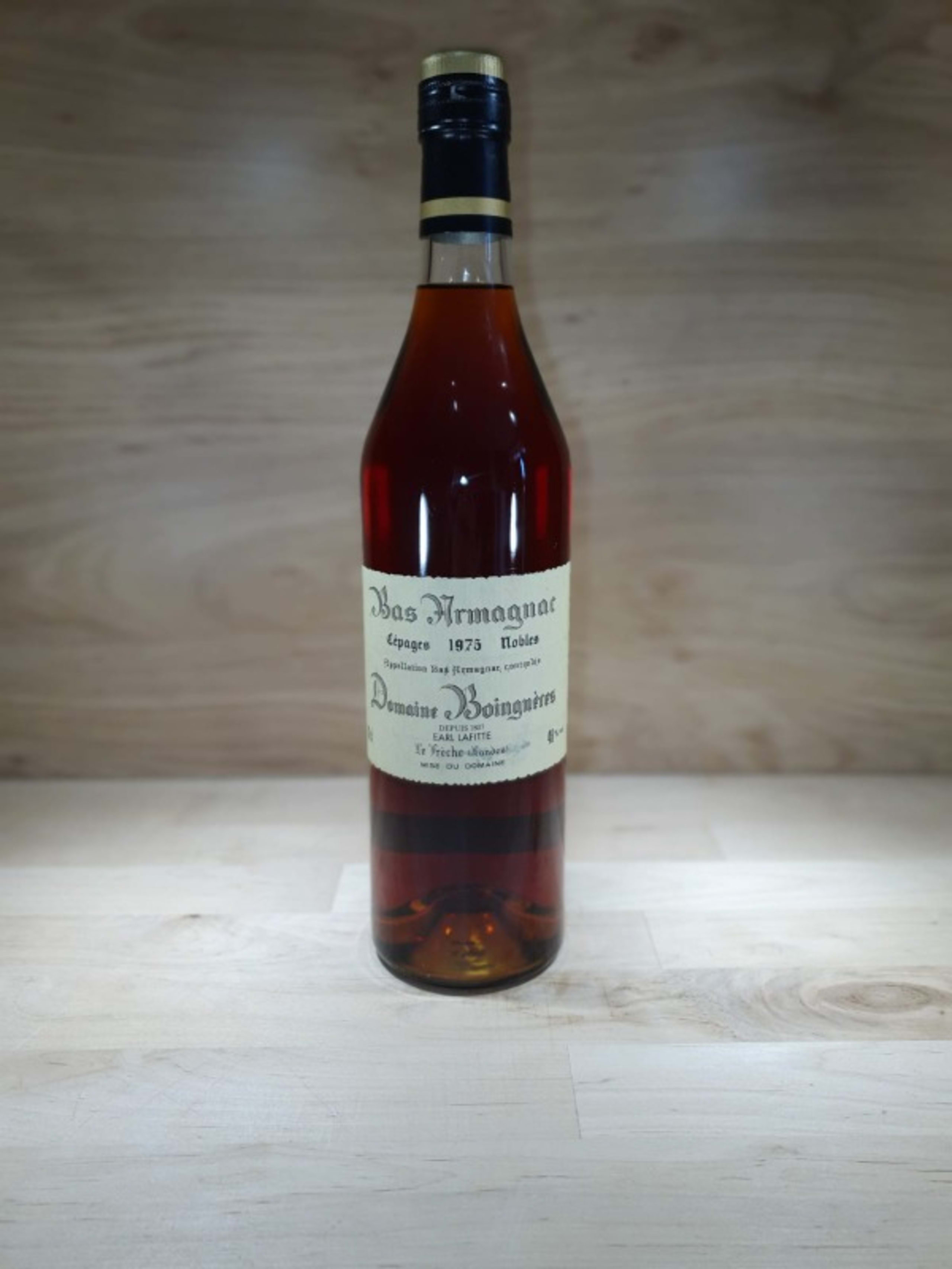Domaine Boingnères, Bas-Armagnac, 1975