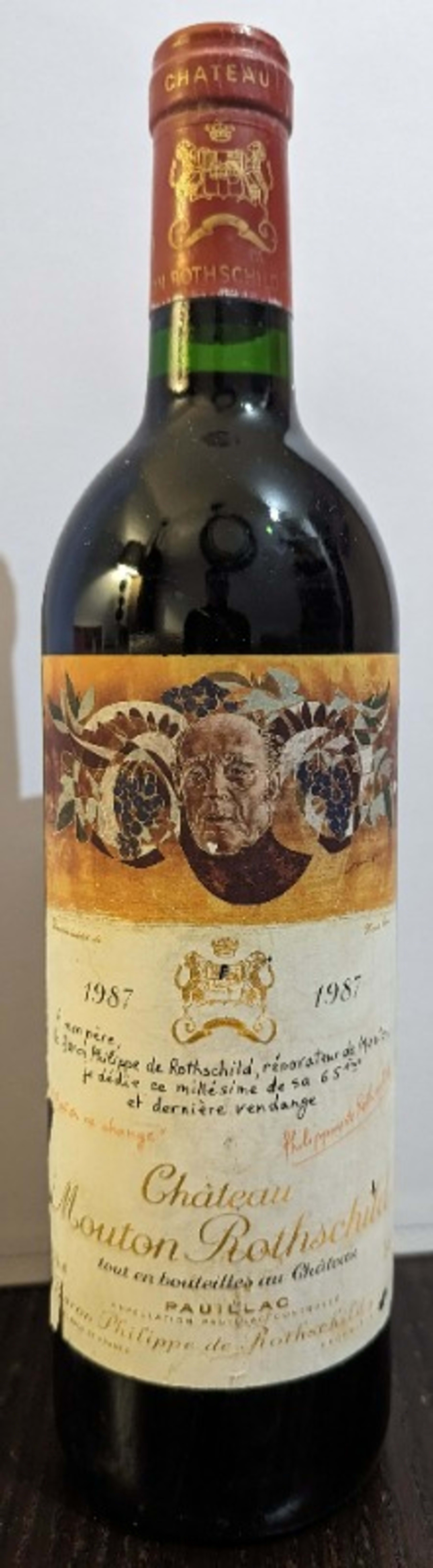 Château Mouton Rothschild, Pauillac, 1987