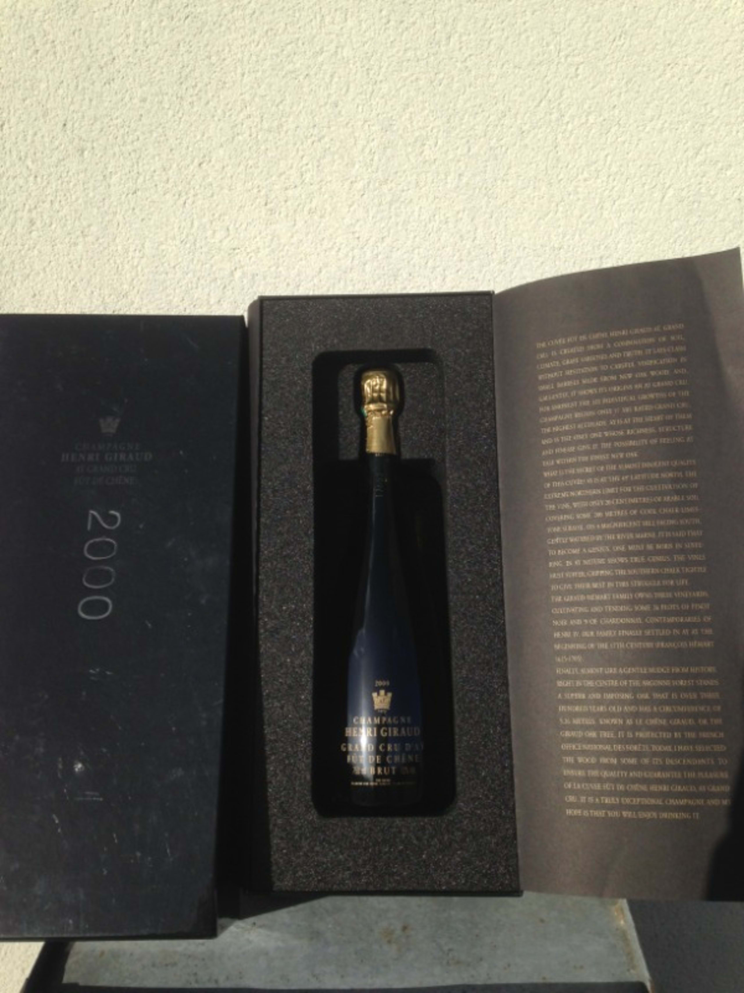 Grand crû Ay, Henri Giraud, Champagne, 2000