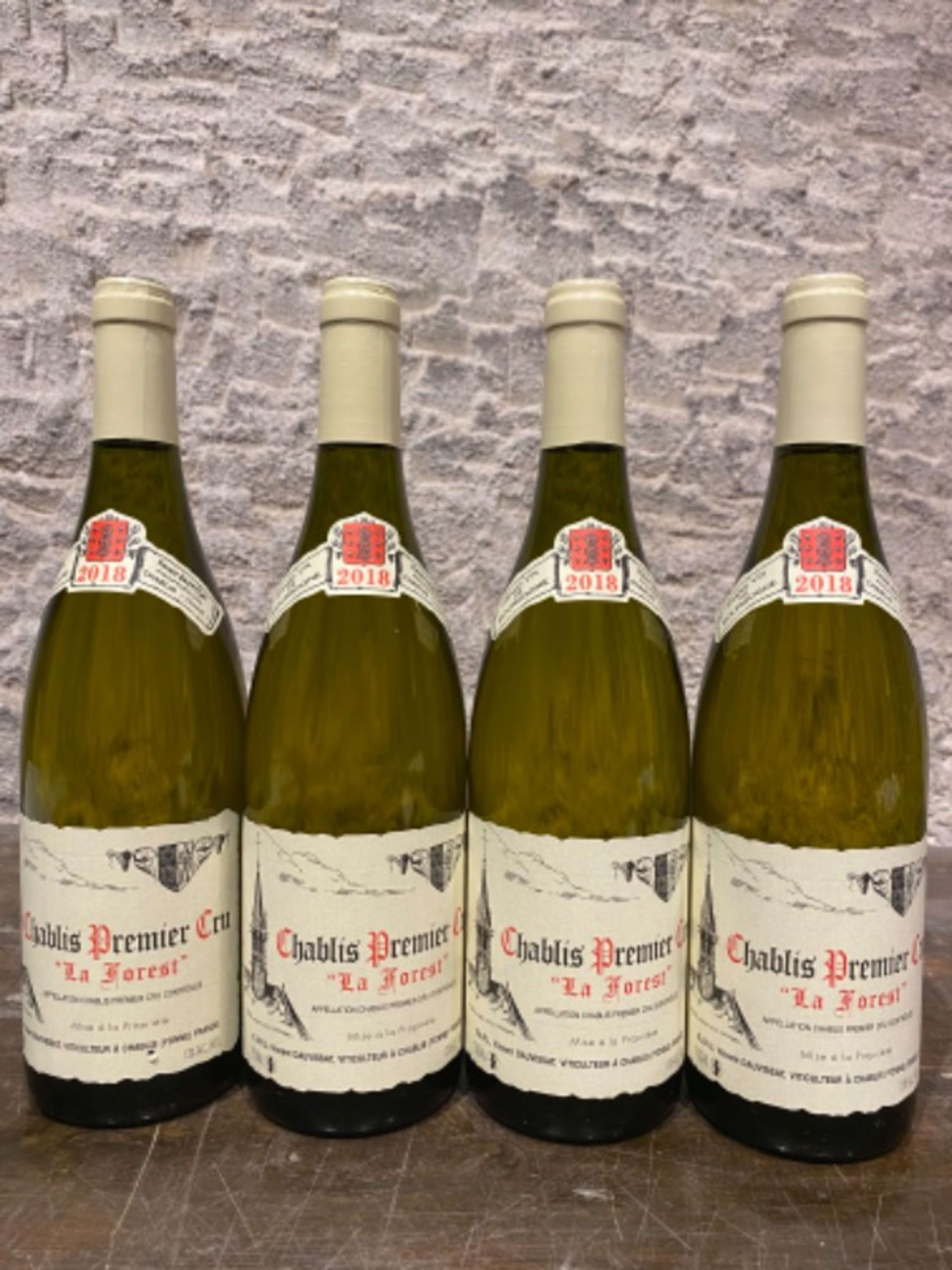24 x Chablis, 1er Cru La Forest, Vincent Dauvissat, 2018
