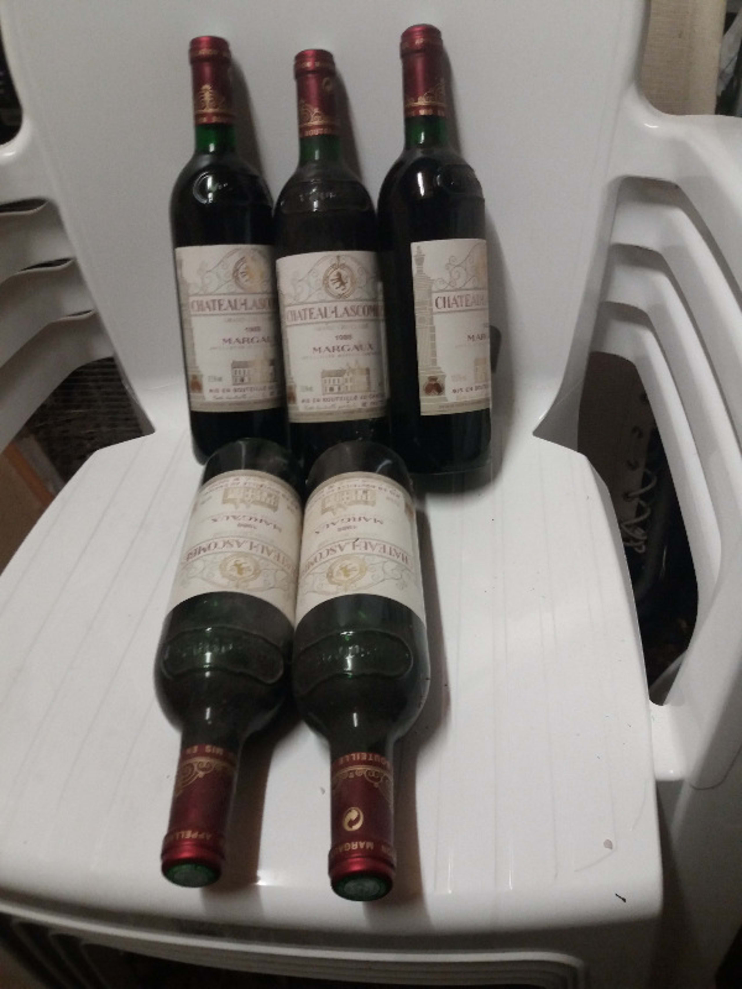 5 x Château LASCOMBES, Margaux, 1988