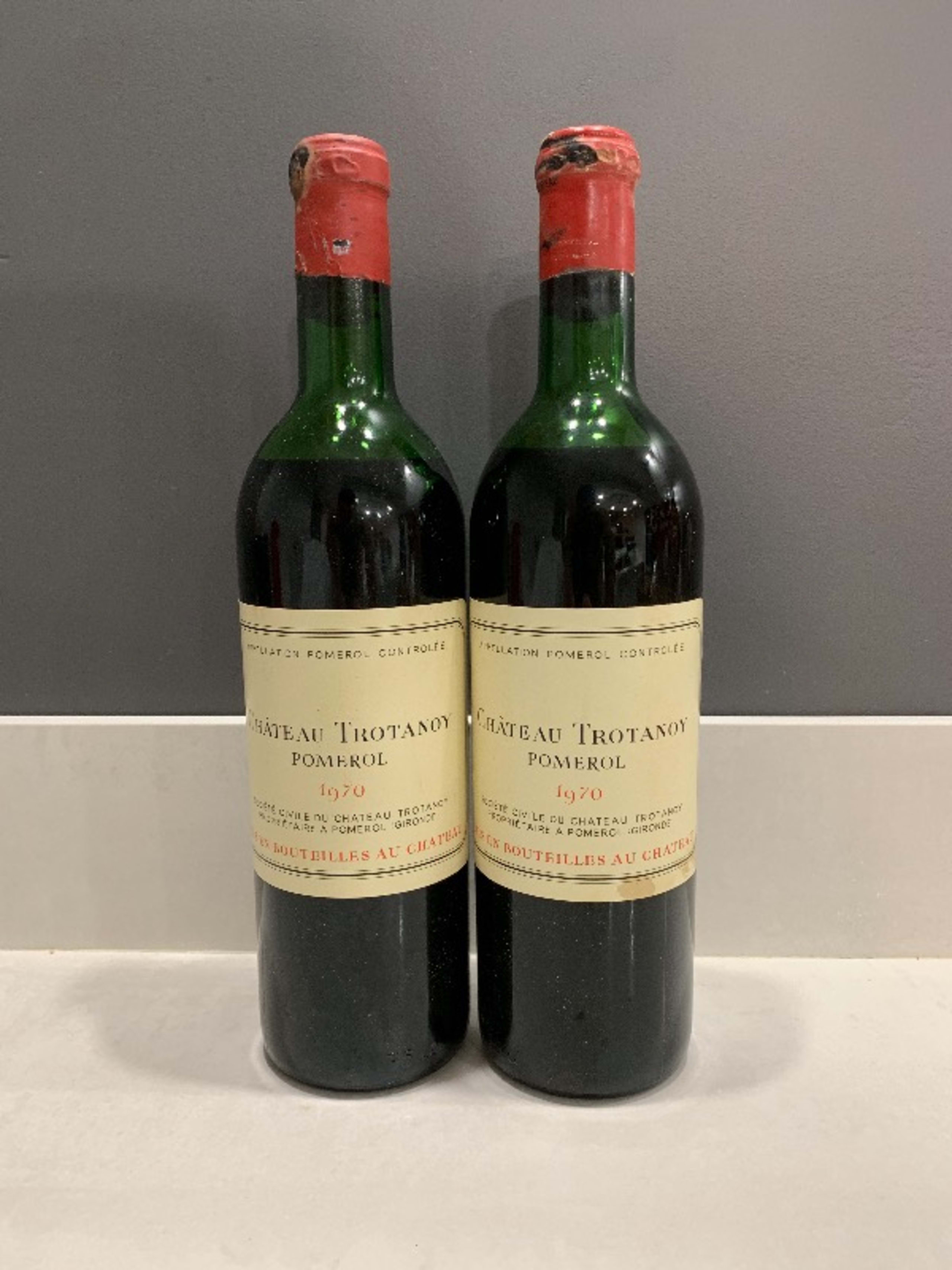 2 x Château Trotanoy, Pomerol, 1970