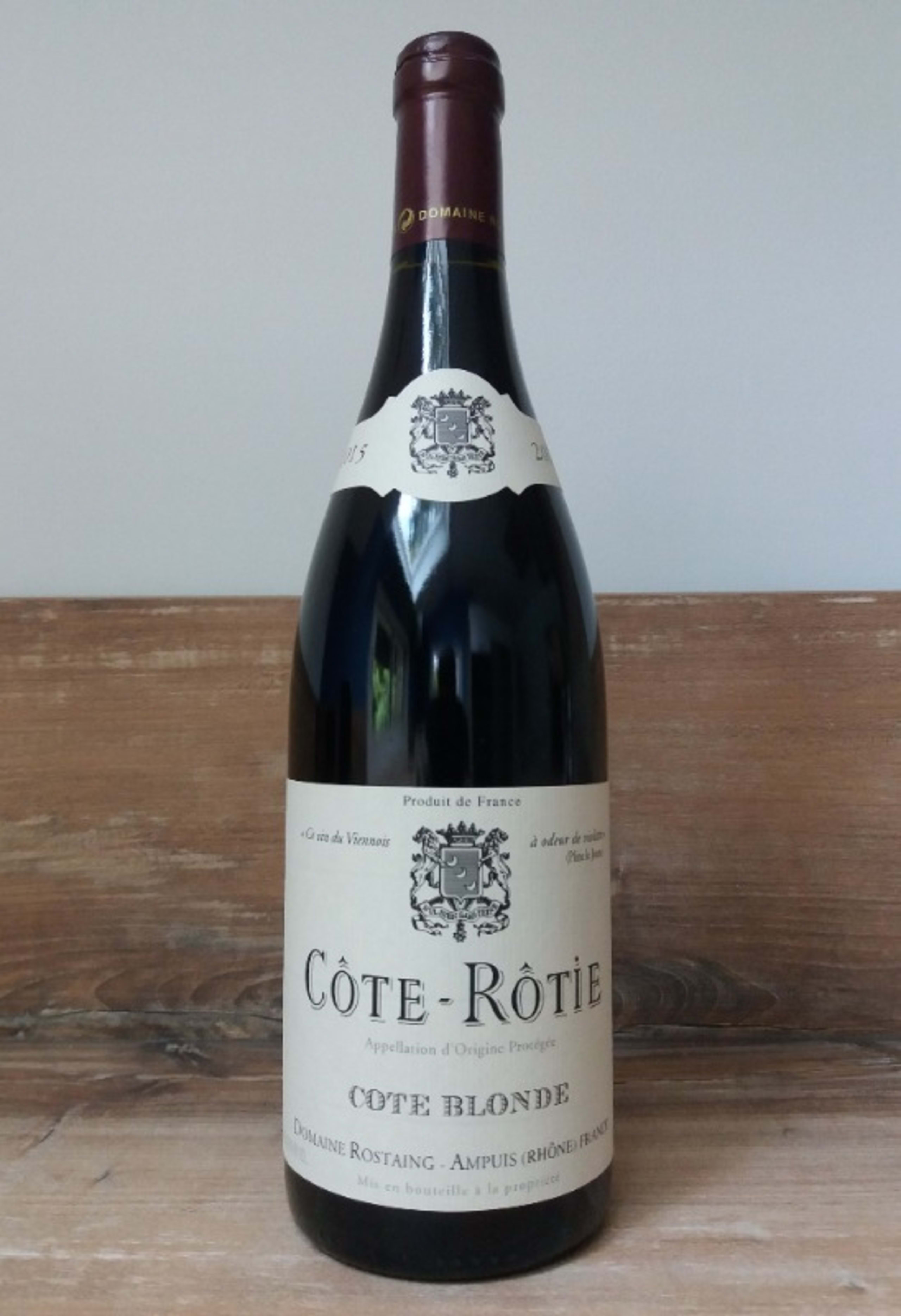 Côte-Rôtie, Côte Blonde, René Rostaing, 2015