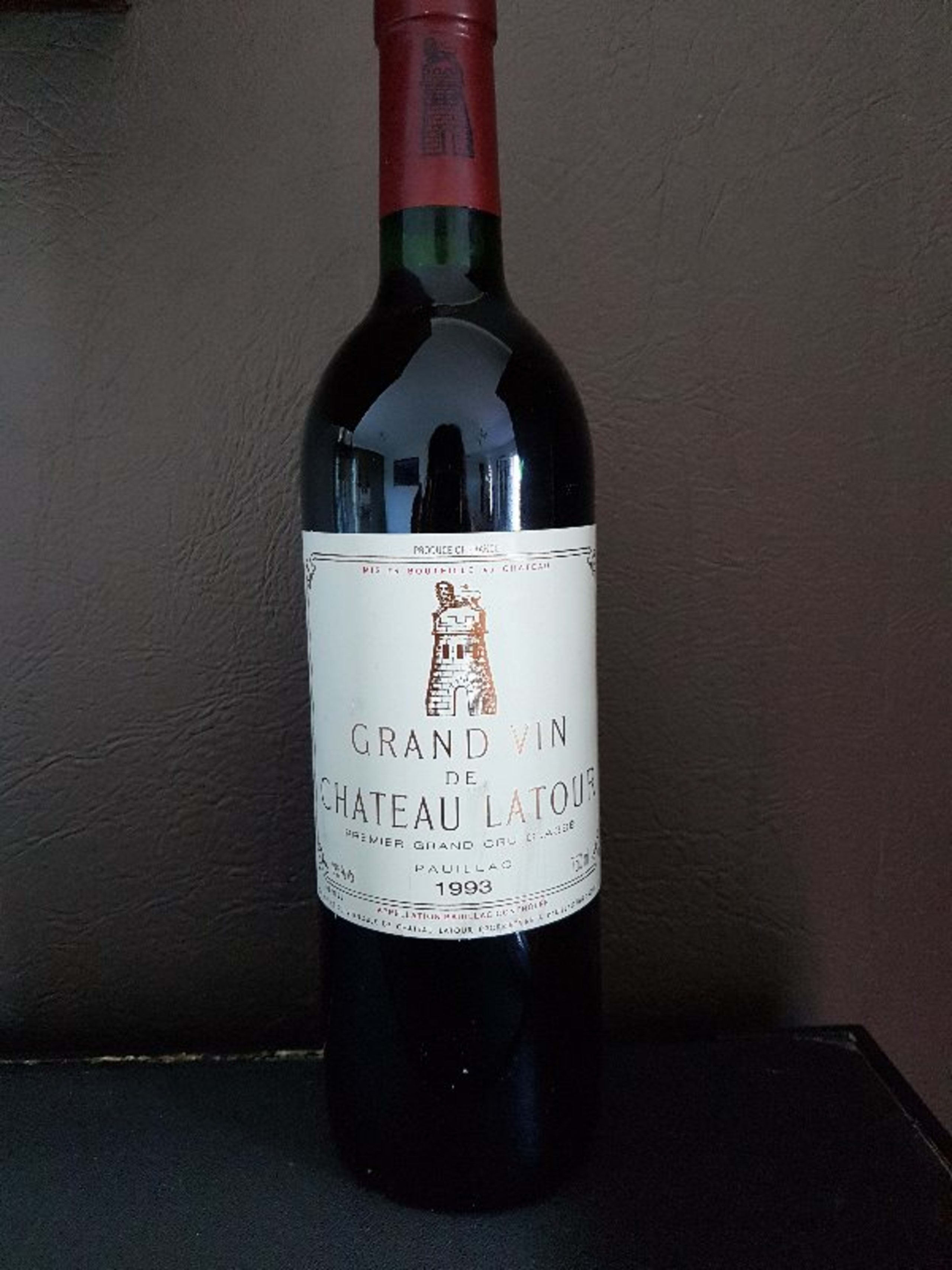 Grand vin Château Latour, Pauillac, 1993