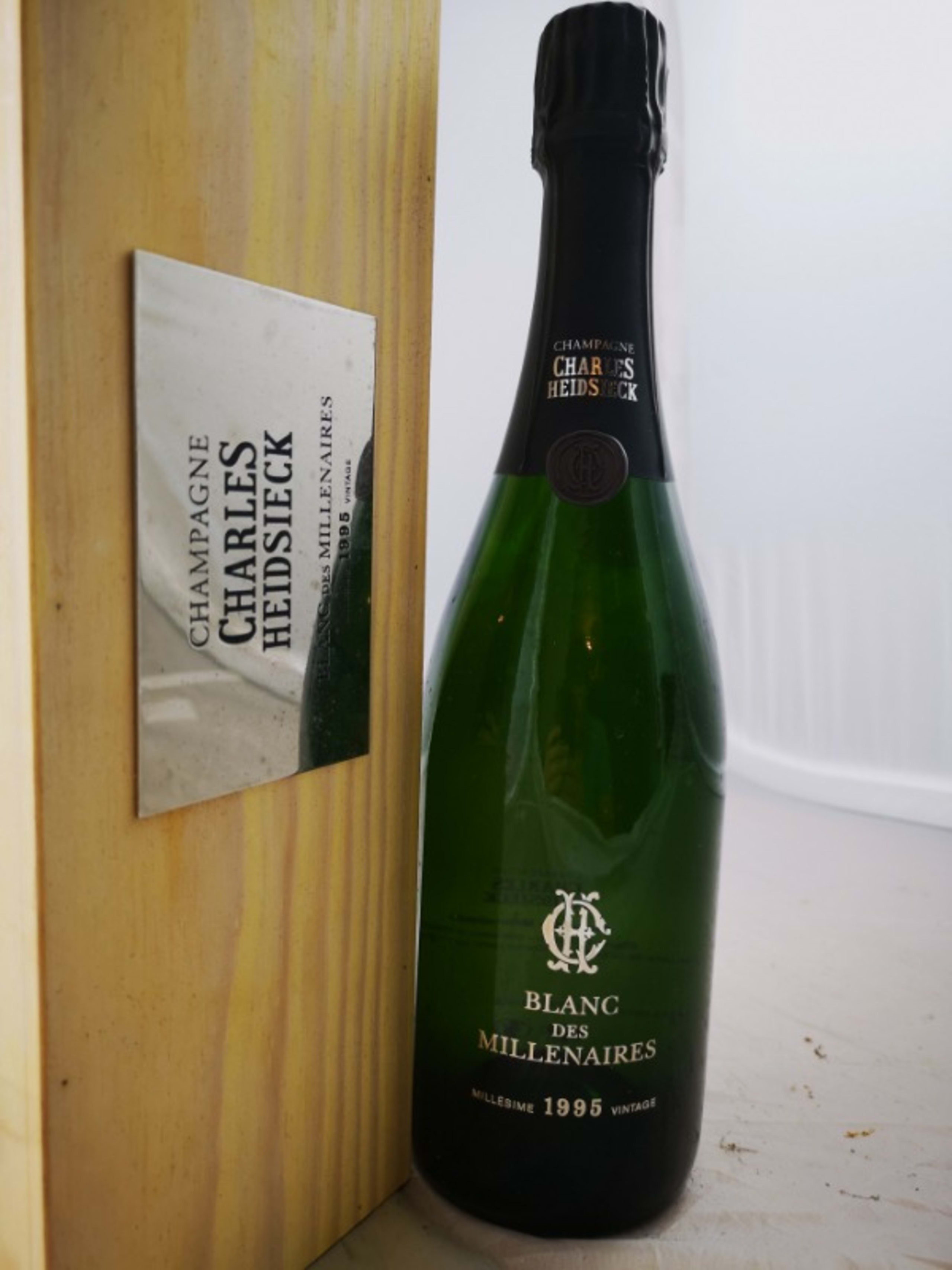CBO x 1 Blanc des millénaires, Charles Heidsieck, Champagne, 1995
